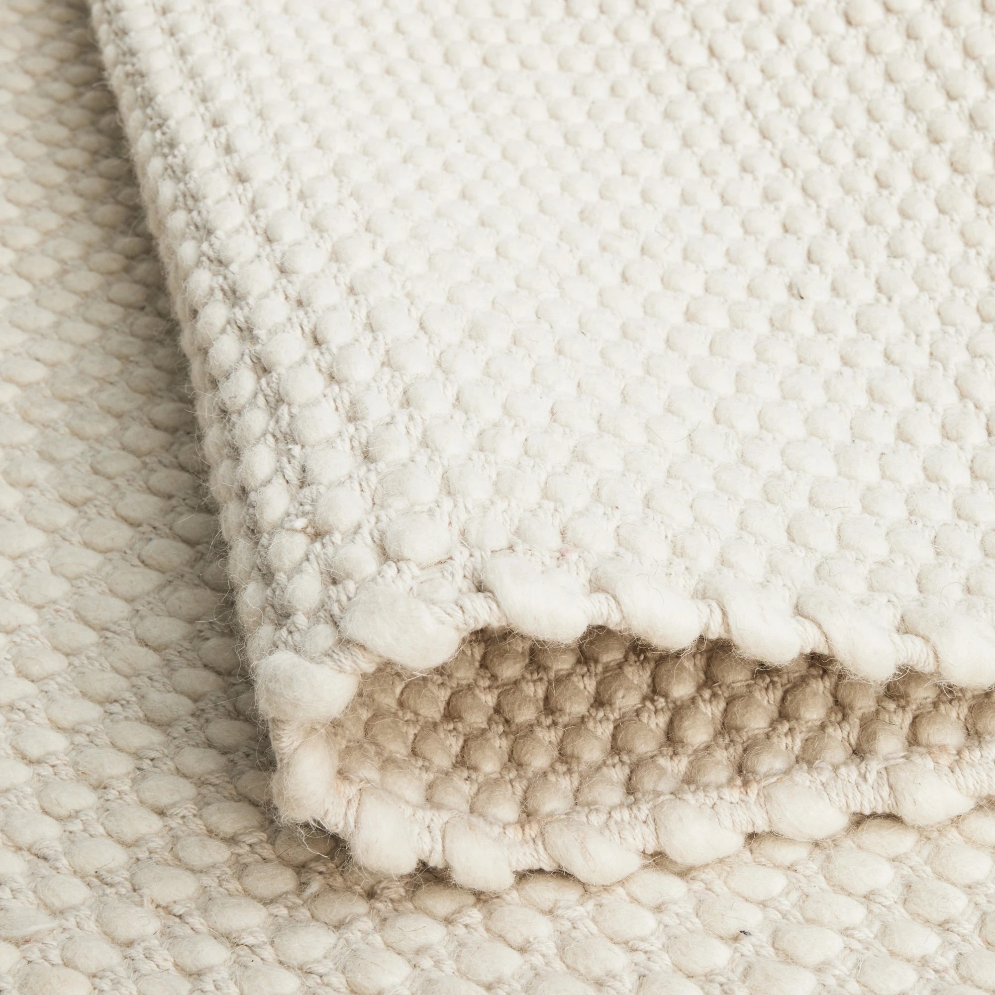 9 Common Ground Rugs Nordica 300 400x300cm - Extra Extra Large Wool Rug - White, 9 of 9