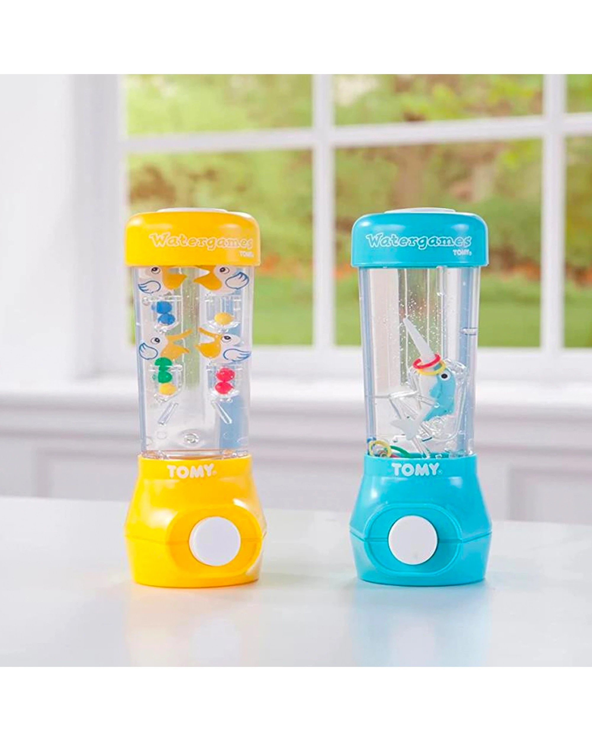 4 Tomy Water Games Kids Dolphin Pelican Toy Portable Travel Game - Multi, 4 of 4