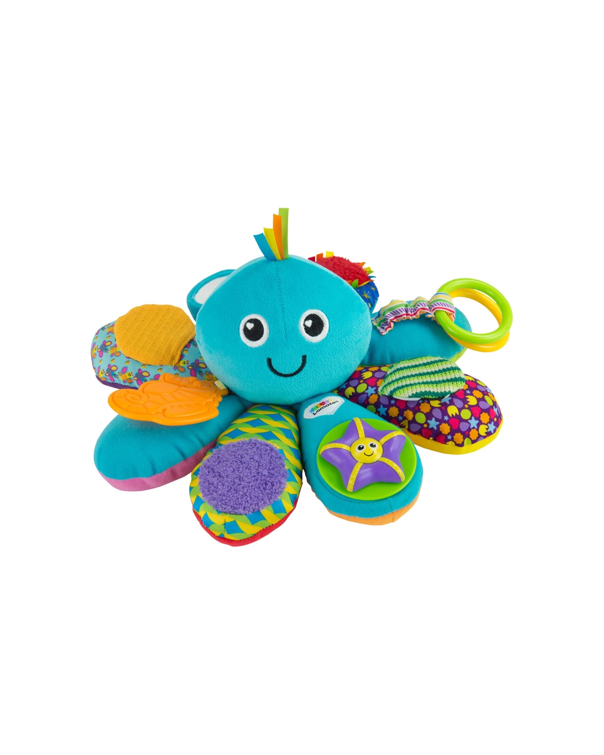 2 Lamaze Octivity Time Activity Plush Developmental Toy 2PK - Multi, 2 of 3
