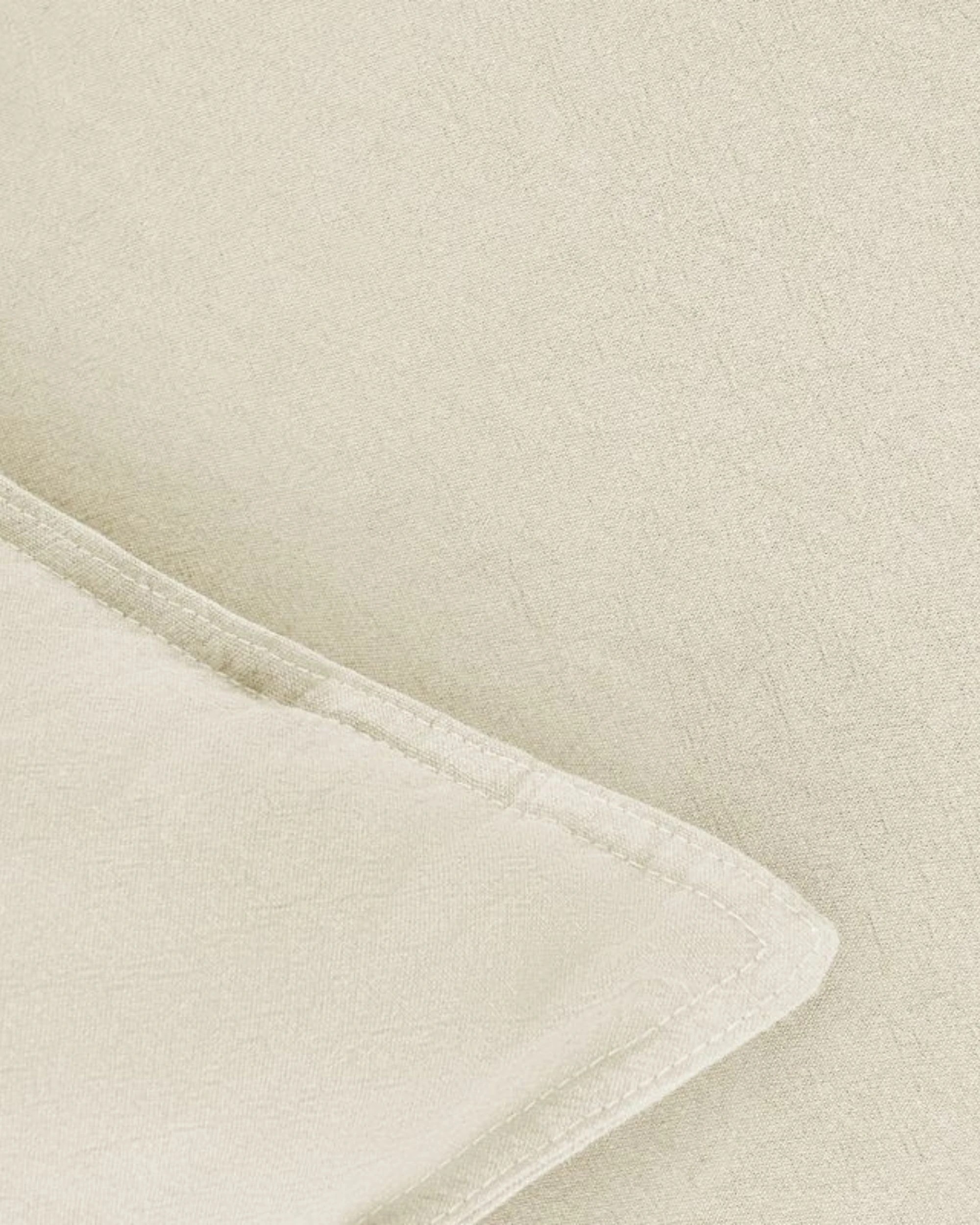 4 Gioia Casa 2-Pack Linen-Cotton Blend European Pillowcases - Linen, 4 of 4