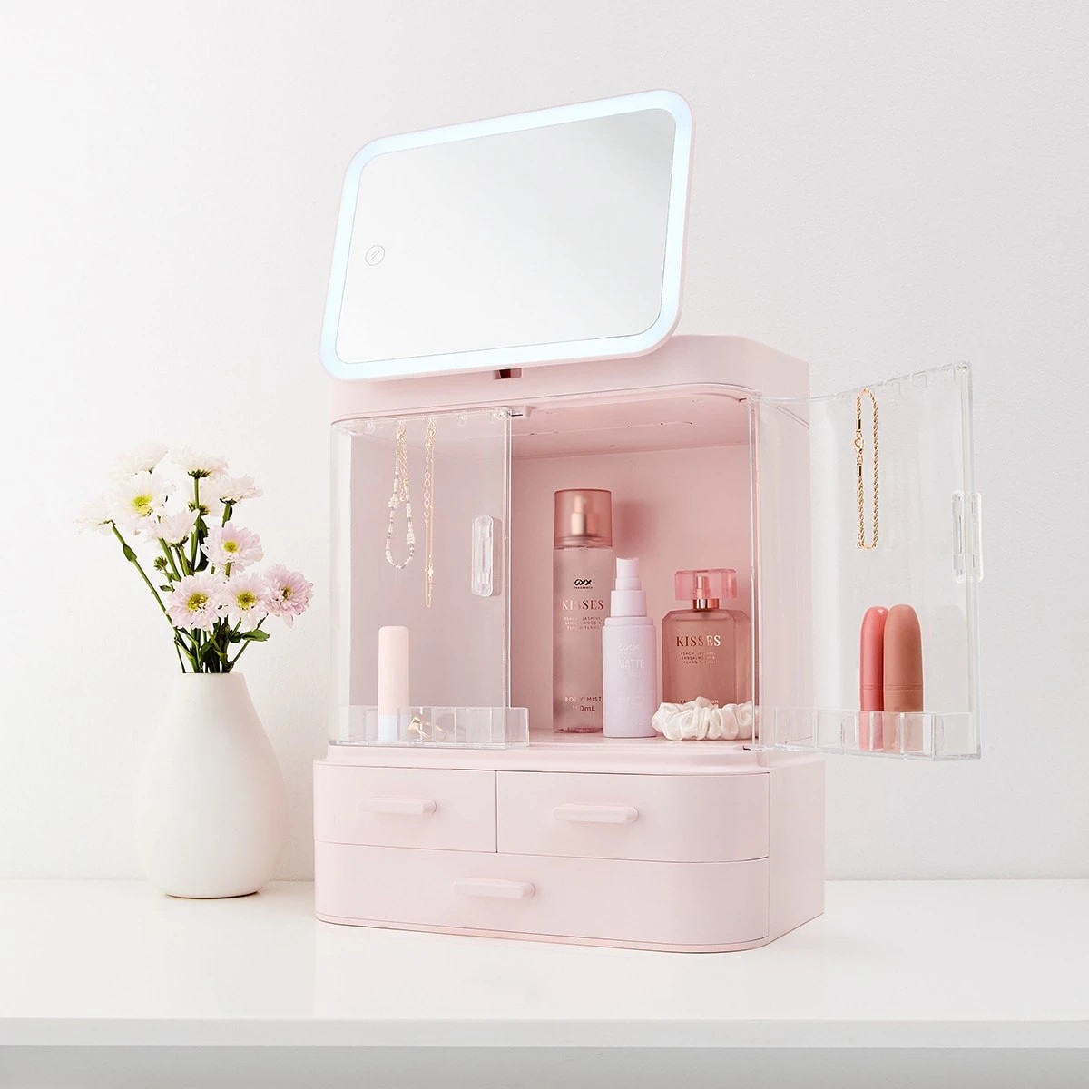 1 Cosmetic Organiser with Doors, 1 of 10