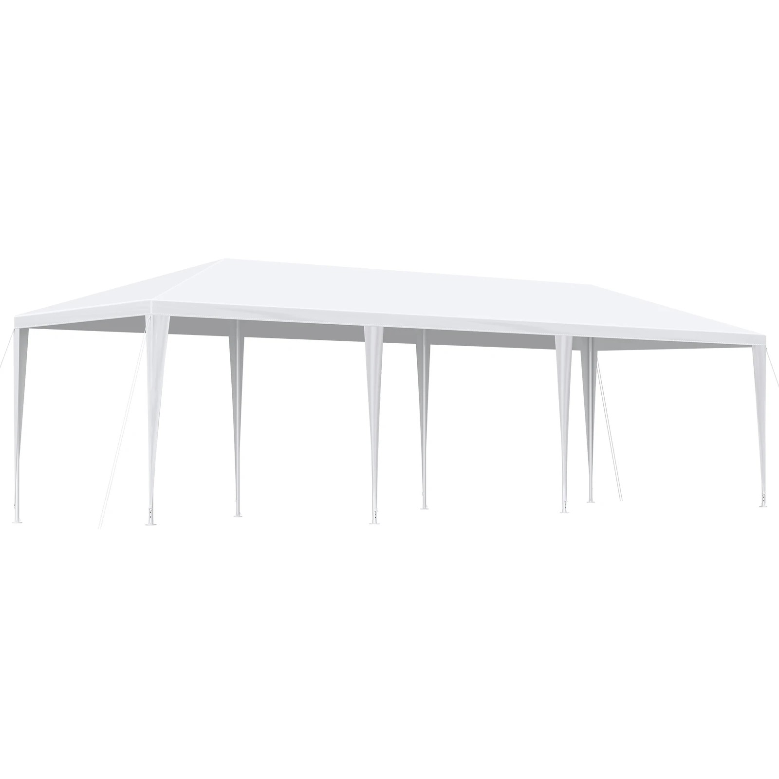 1 Alfordson Gazebo 3x9m Outdoor Wedding Camping Marquee Canopy Portable - White, 1 of 7