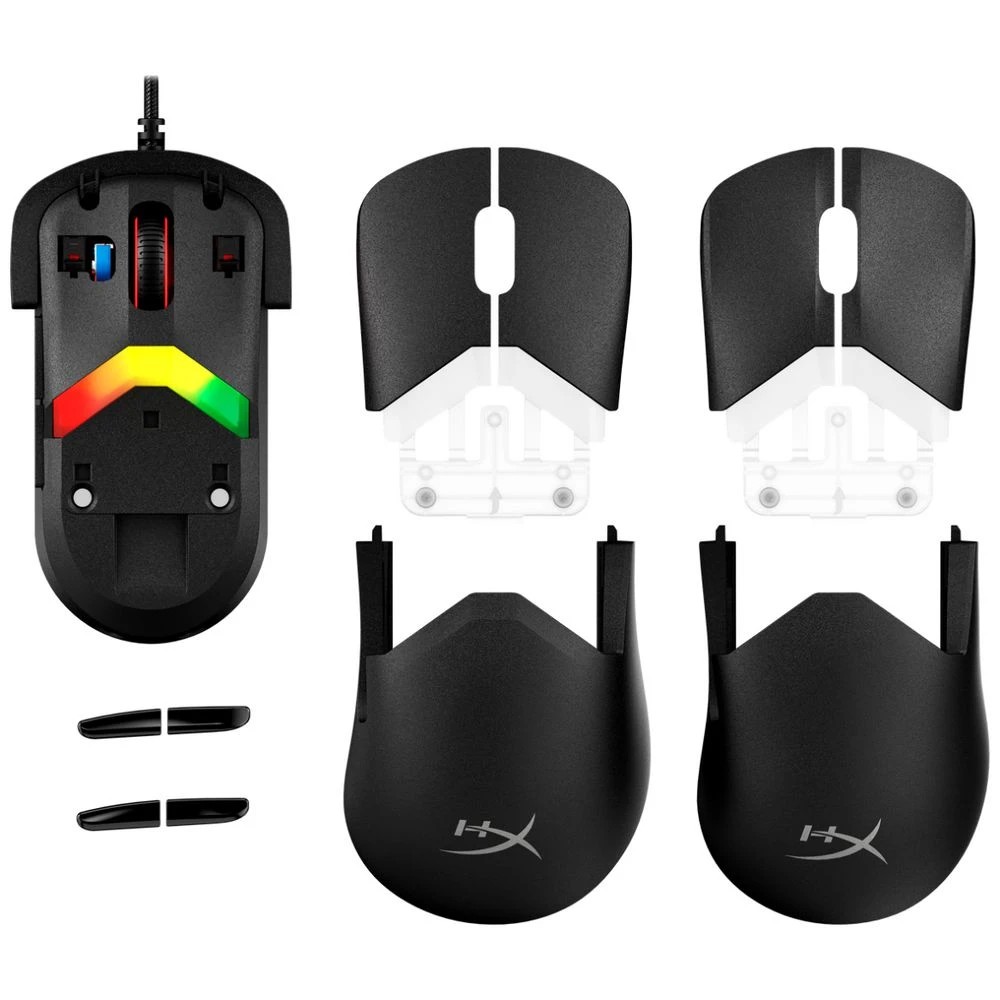 6 Hyper X Pulsefire Saga Pro Wired Gaming Mouse Black, 6 of 10