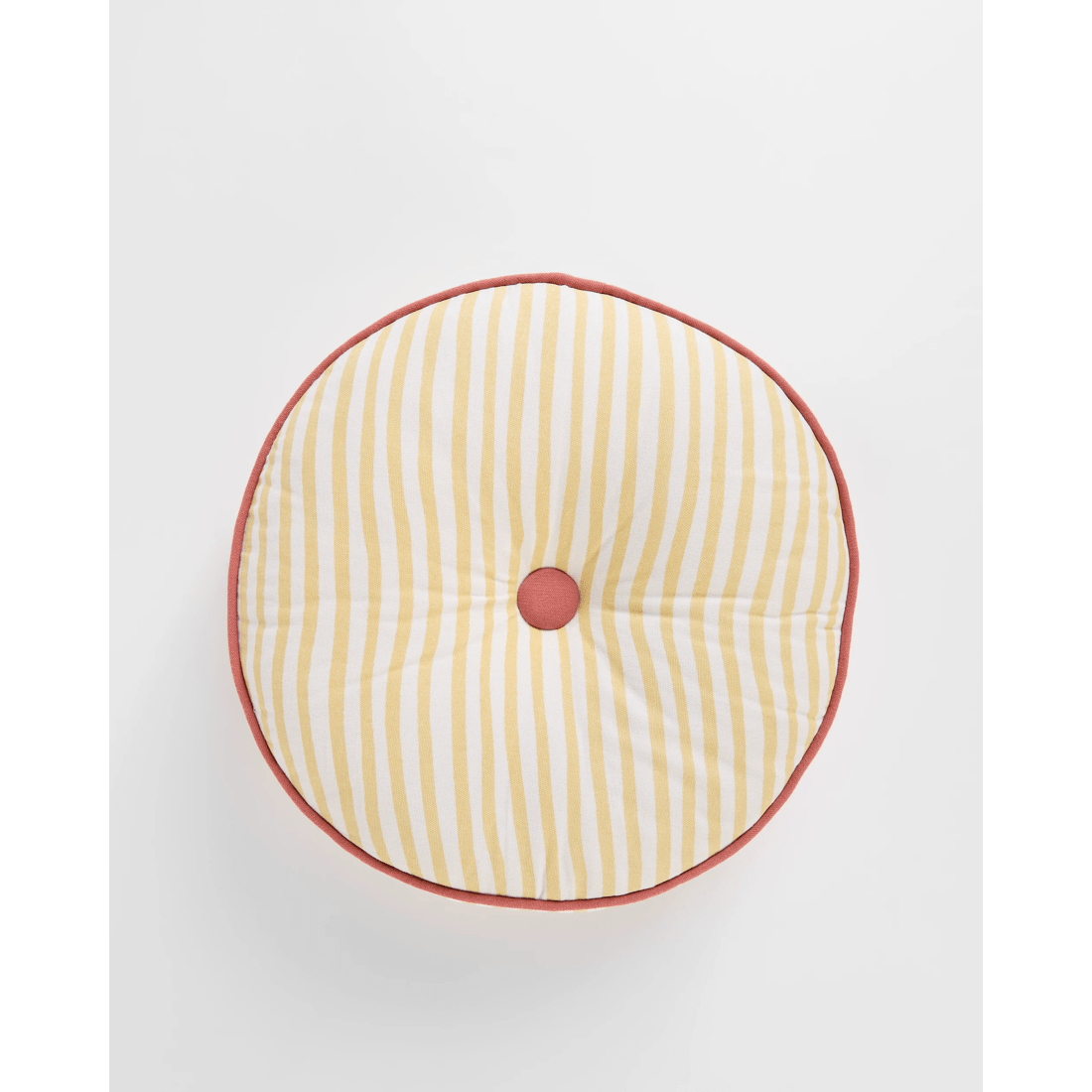 1 Target Alora Stripe Round Cushion
 - Yellow, 1 of 2