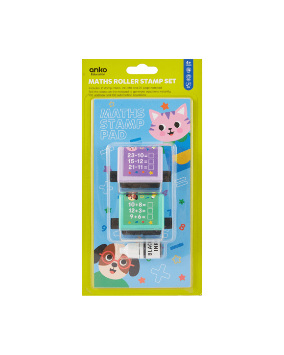 Maths Roller Stamp Set