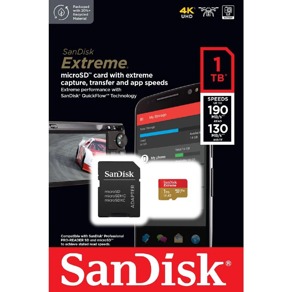 3 SanDisk 1TB Extreme microSDXC Memory Card, 3 of 4