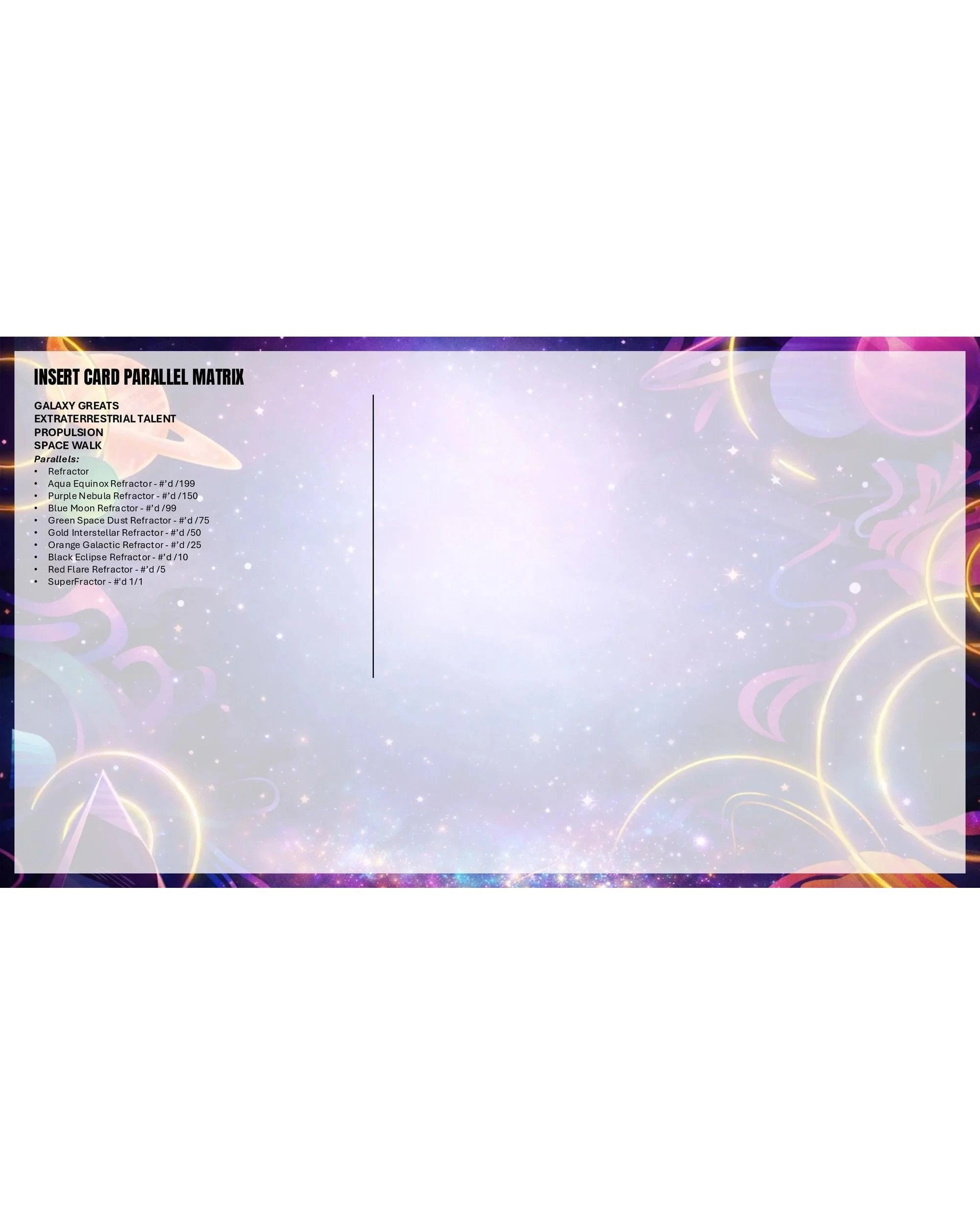 8 Topps 2025/2026 Cosmic Chrome NBA Basketball Hobby Pack, 8 of 10