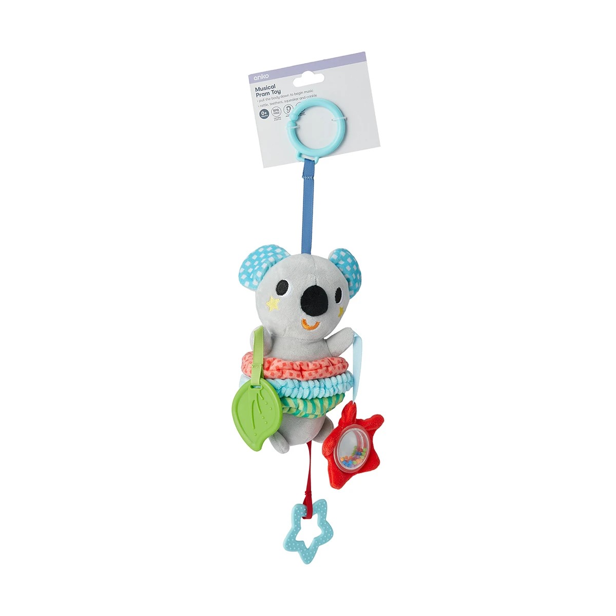 8 Musical Pram Toy - Koala, 8 of 8