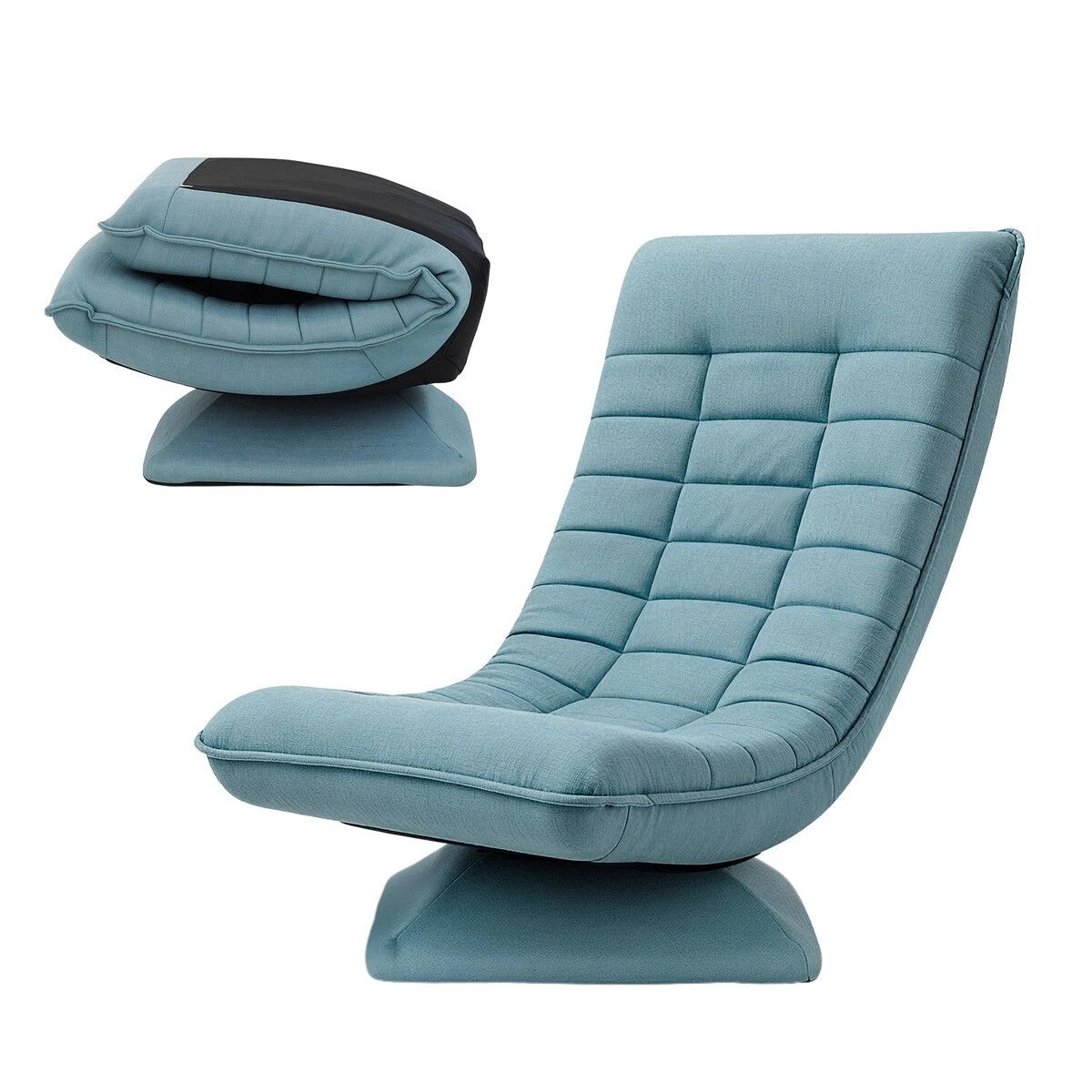 1 LUXSUITE Floor Chair Sofa Lounge Couch Chaise Recliner, 1 of 3