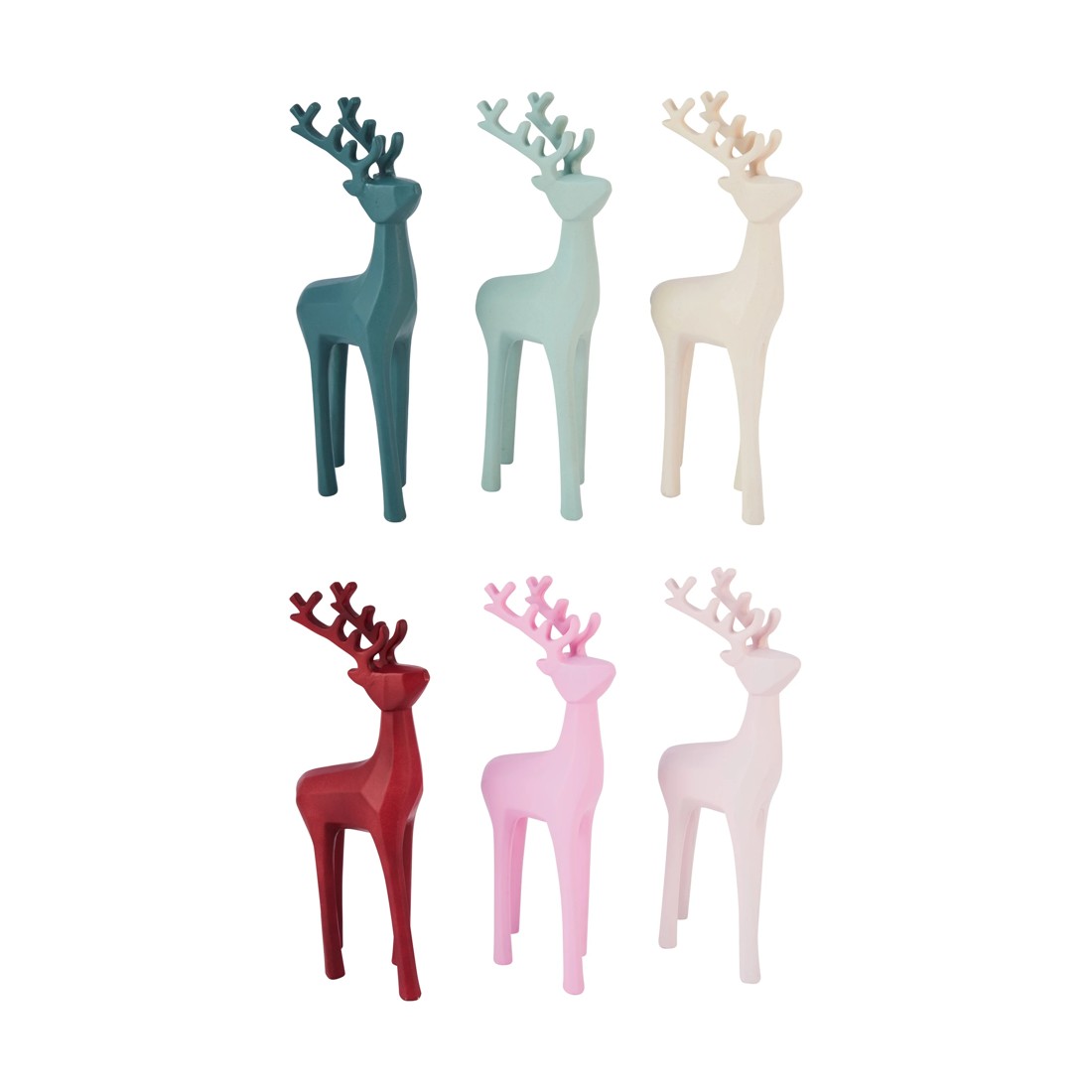 1 3 Pack Standing Reindeer - Assorted, 1 of 5