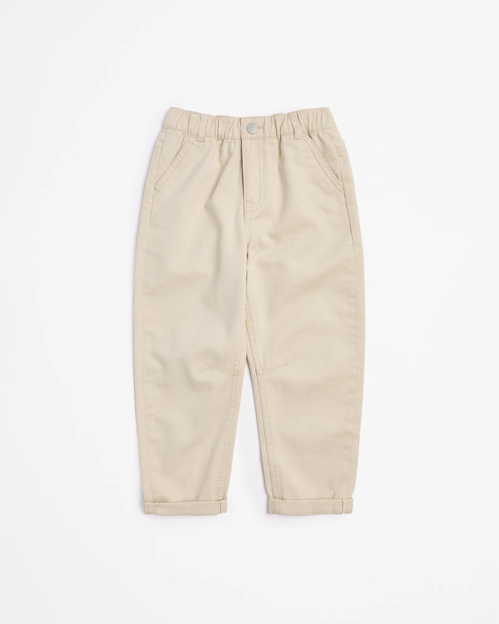 4 Target Relaxed Balloon Fit Denim Jeans STONE, 4 of 7