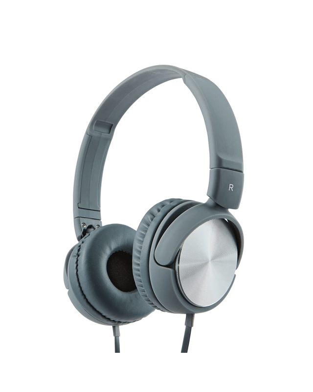 On-Ear Wired Headphones - Silver 