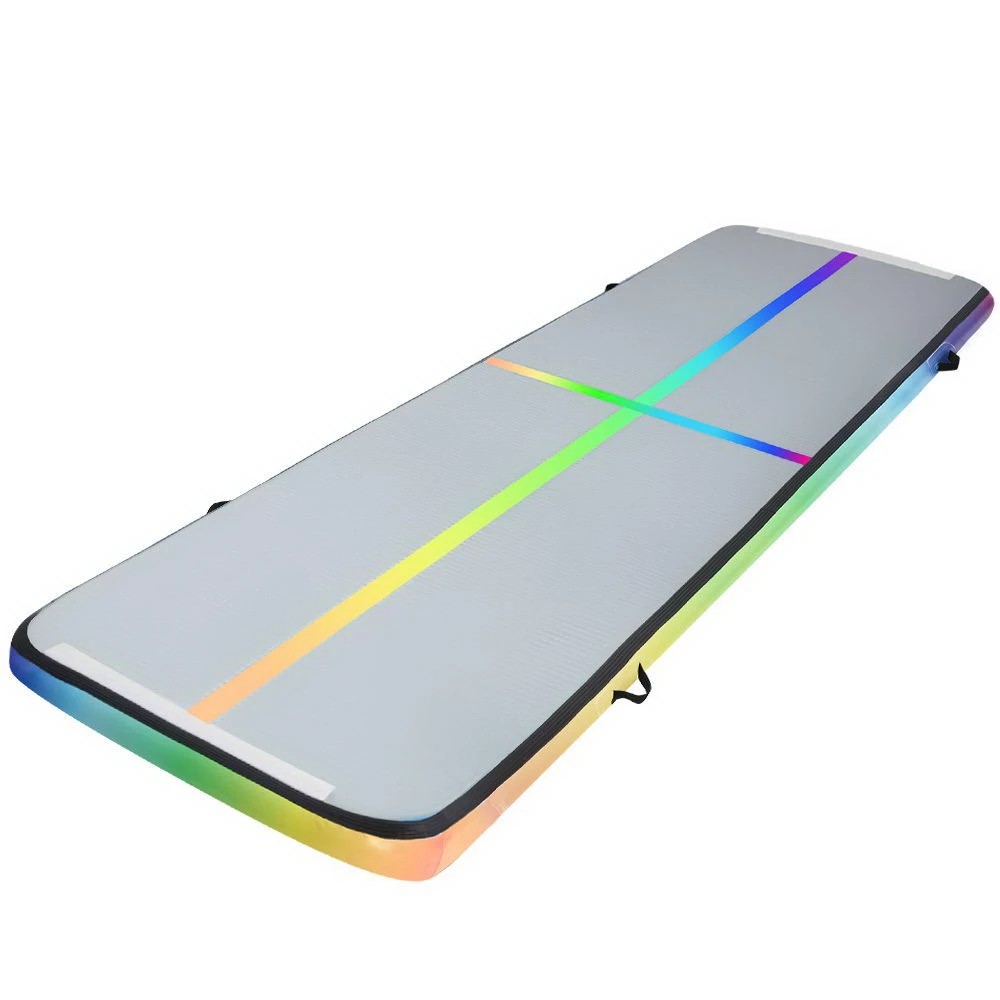 1 Everfit 4M Air Track Gymnastics Tumbling Exercise Cheerleading Mat Inflatable - Multi, 1 of 6