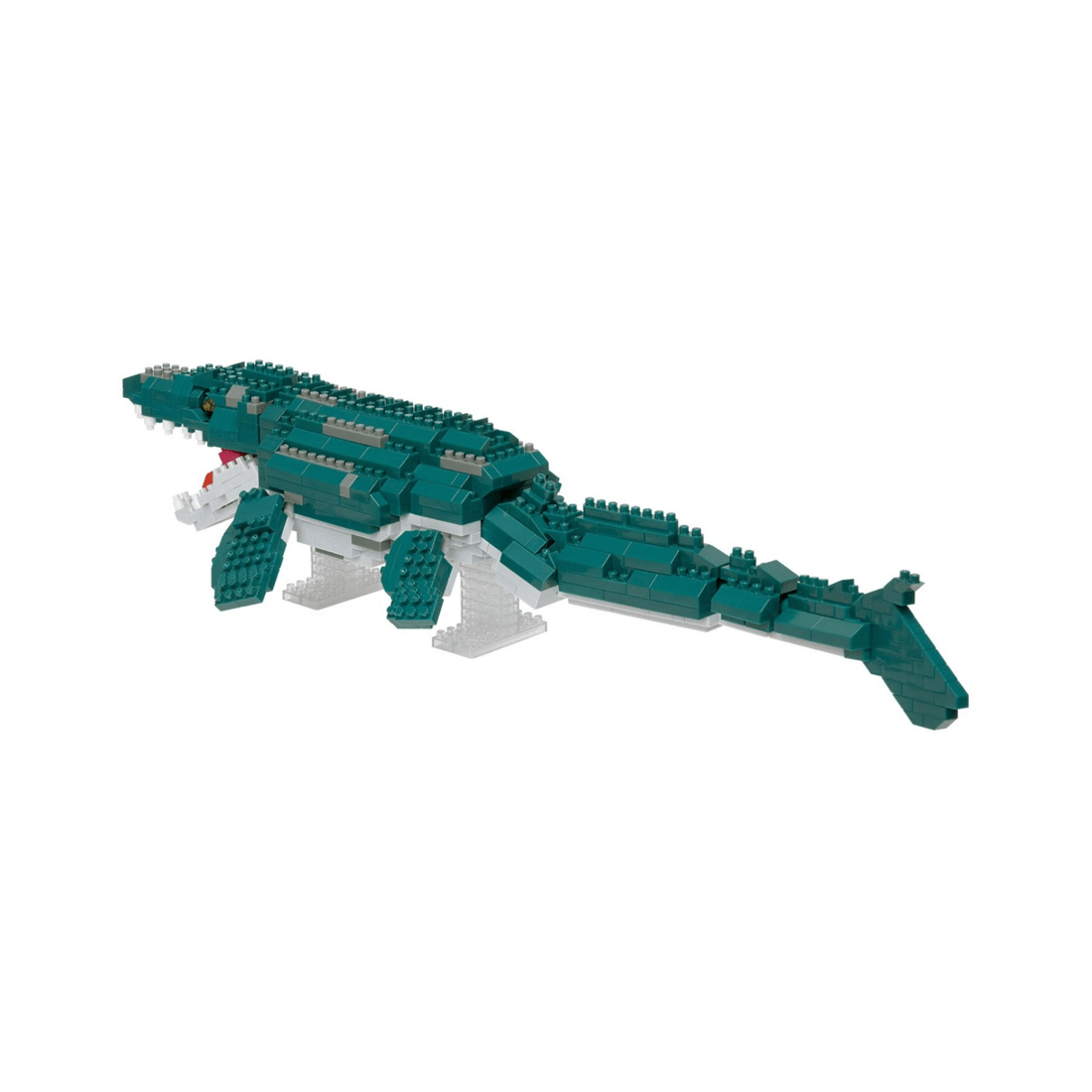 3 Kawada Nanoblock Deluxe Mosasaurus, 3 of 8