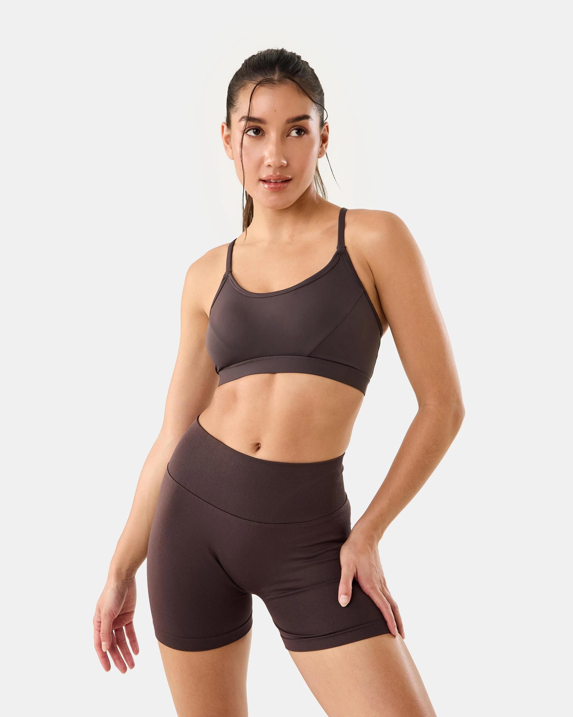 5 Active Womens Lift and Form Bike Shorts Espresso, 5 of 6