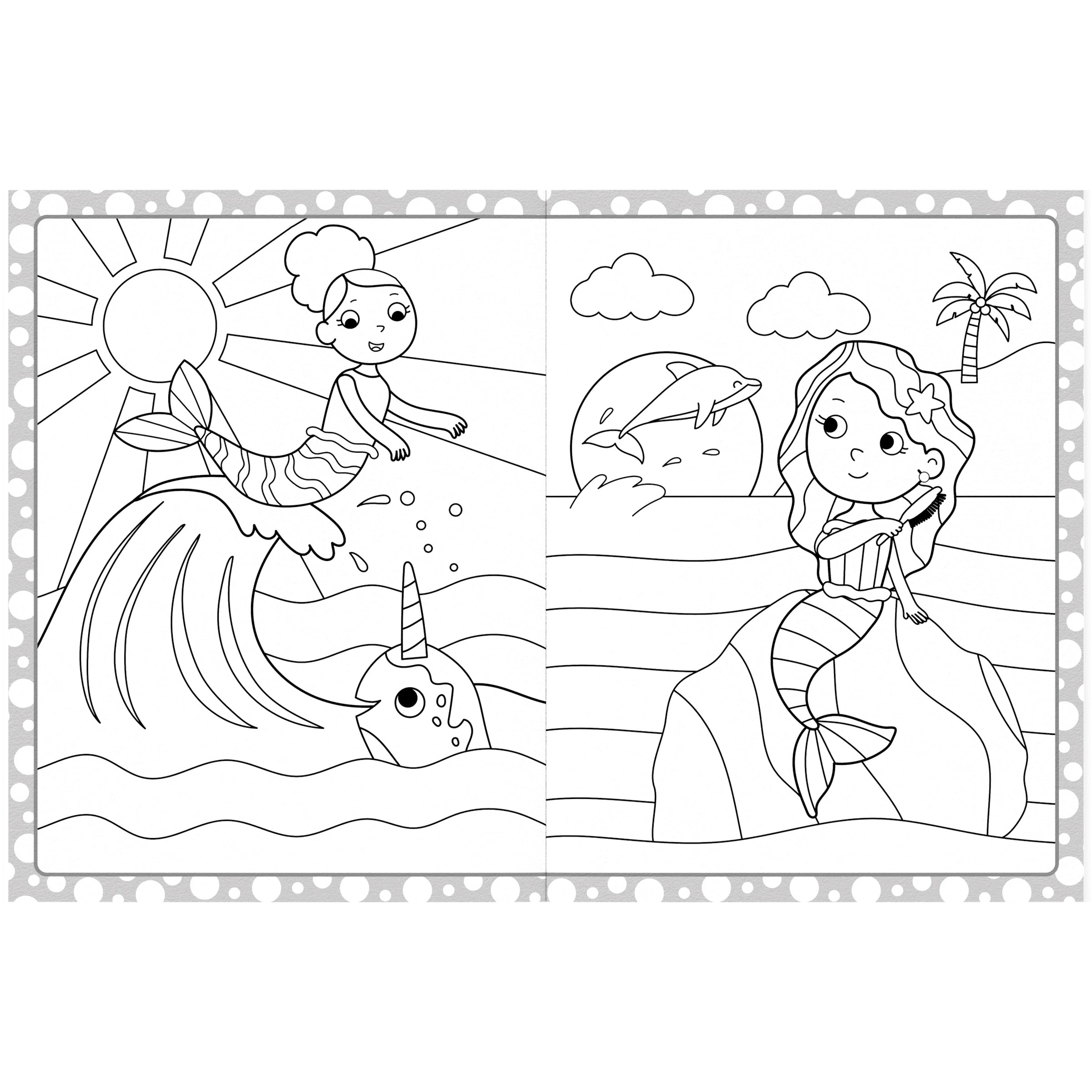 3 Megatastic Colouring: Mermaids – Book, 3 of 3
