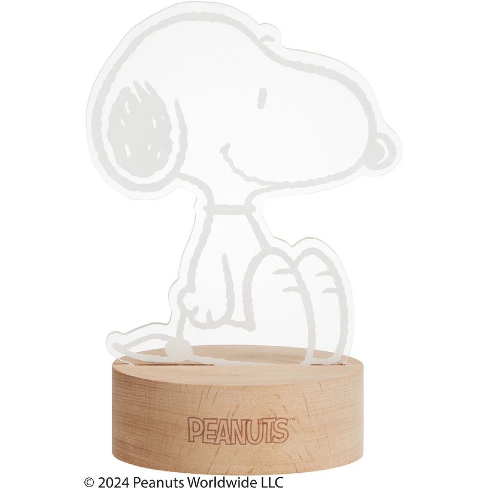 1 Peanuts Snoopy Acrylic Desk Light, 1 of 6