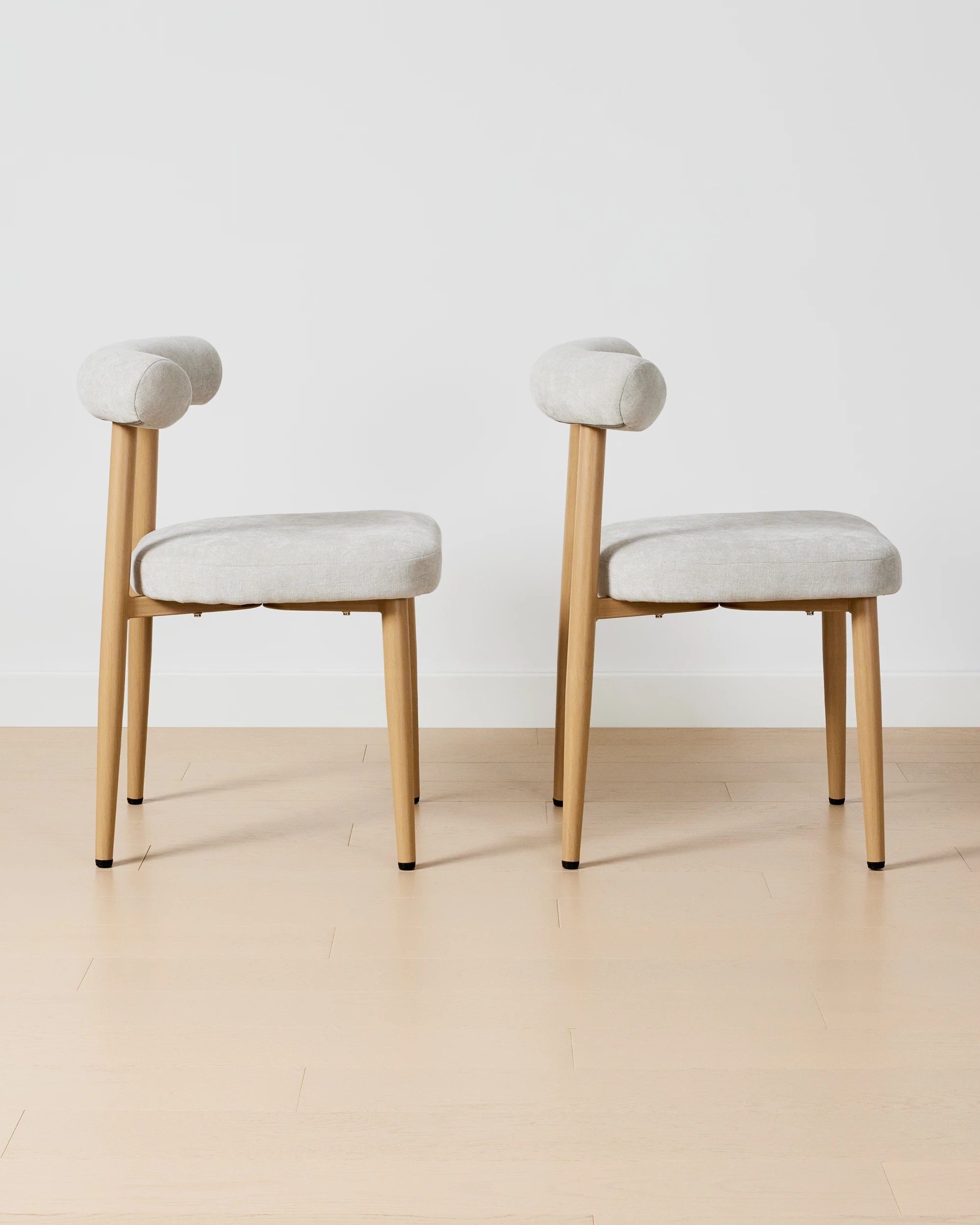 4 Henry Set of 2 Dining Chairs - Grey, 4 of 8