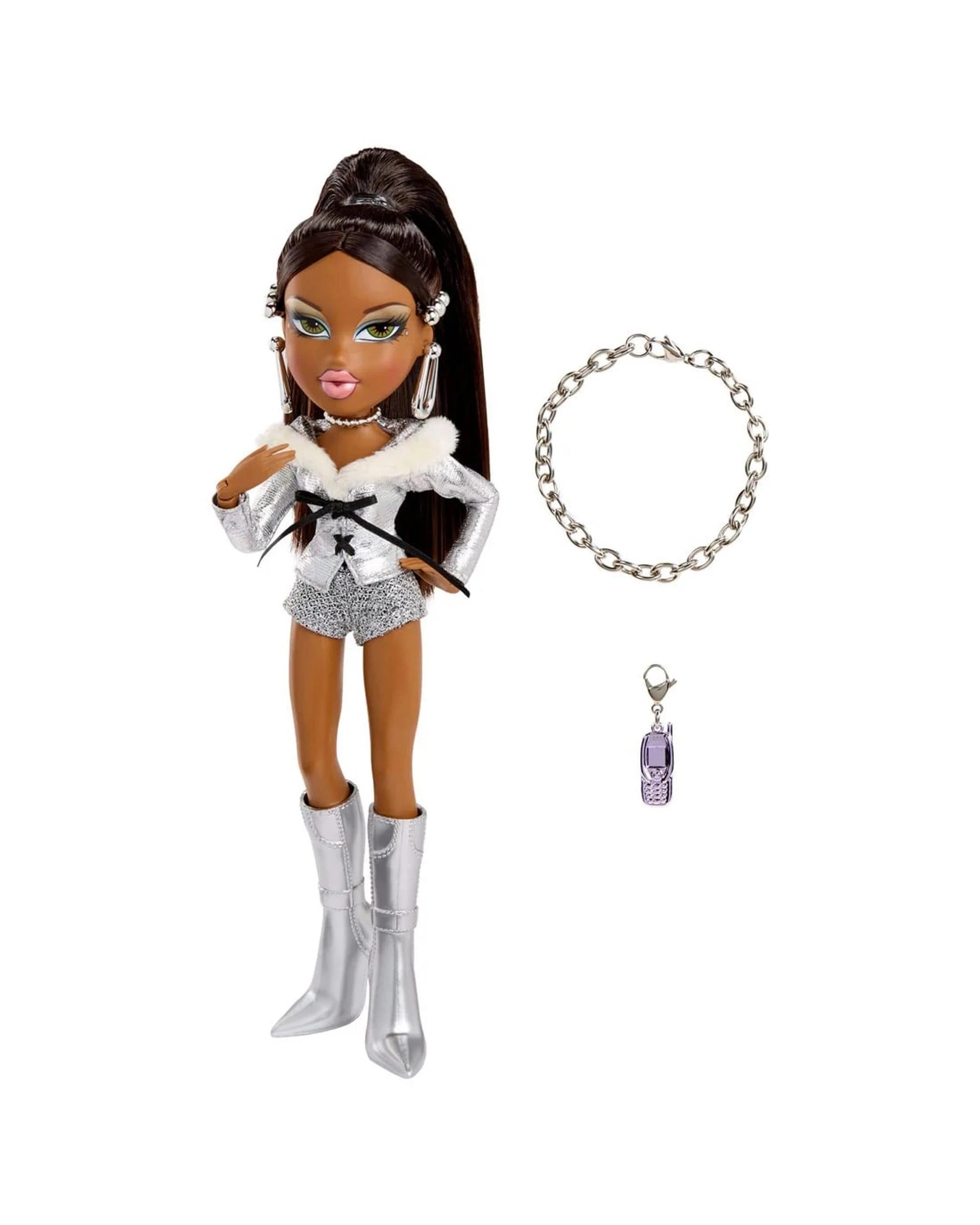 2 Bratz Charmz Sasha Fashion Doll, 2 of 10