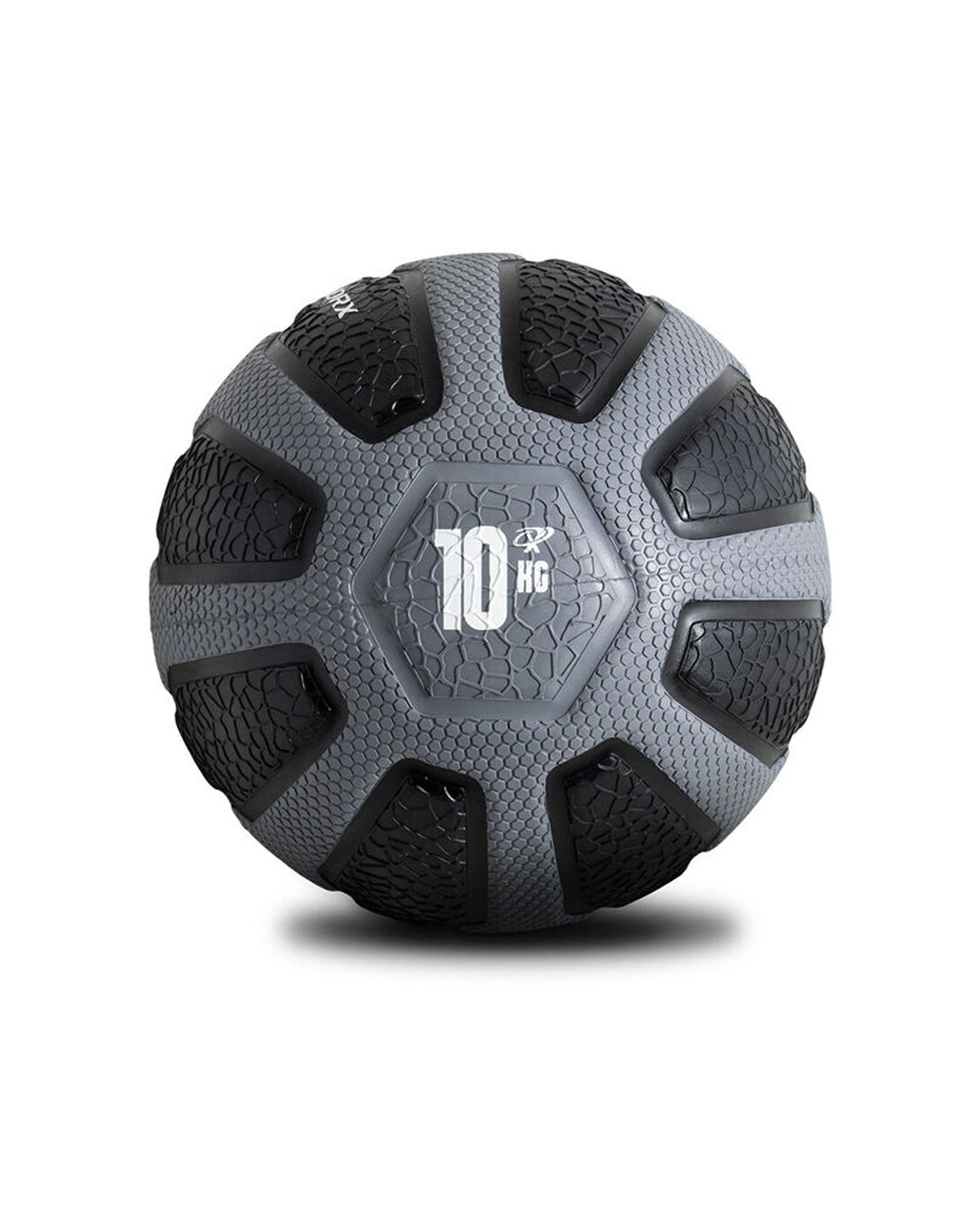 1 BODYWORX Medicine Ball 10kg Rubber Home Gym Core Strength Training Equipment - Multi, 1 of 2