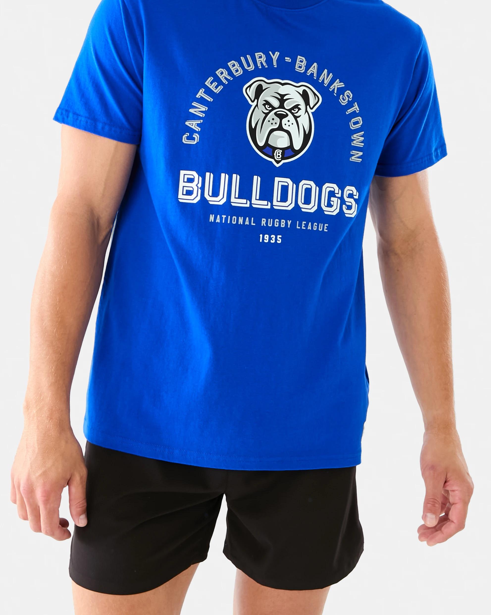 6 NRL Adult T-shirt Bulldogs, 6 of 7