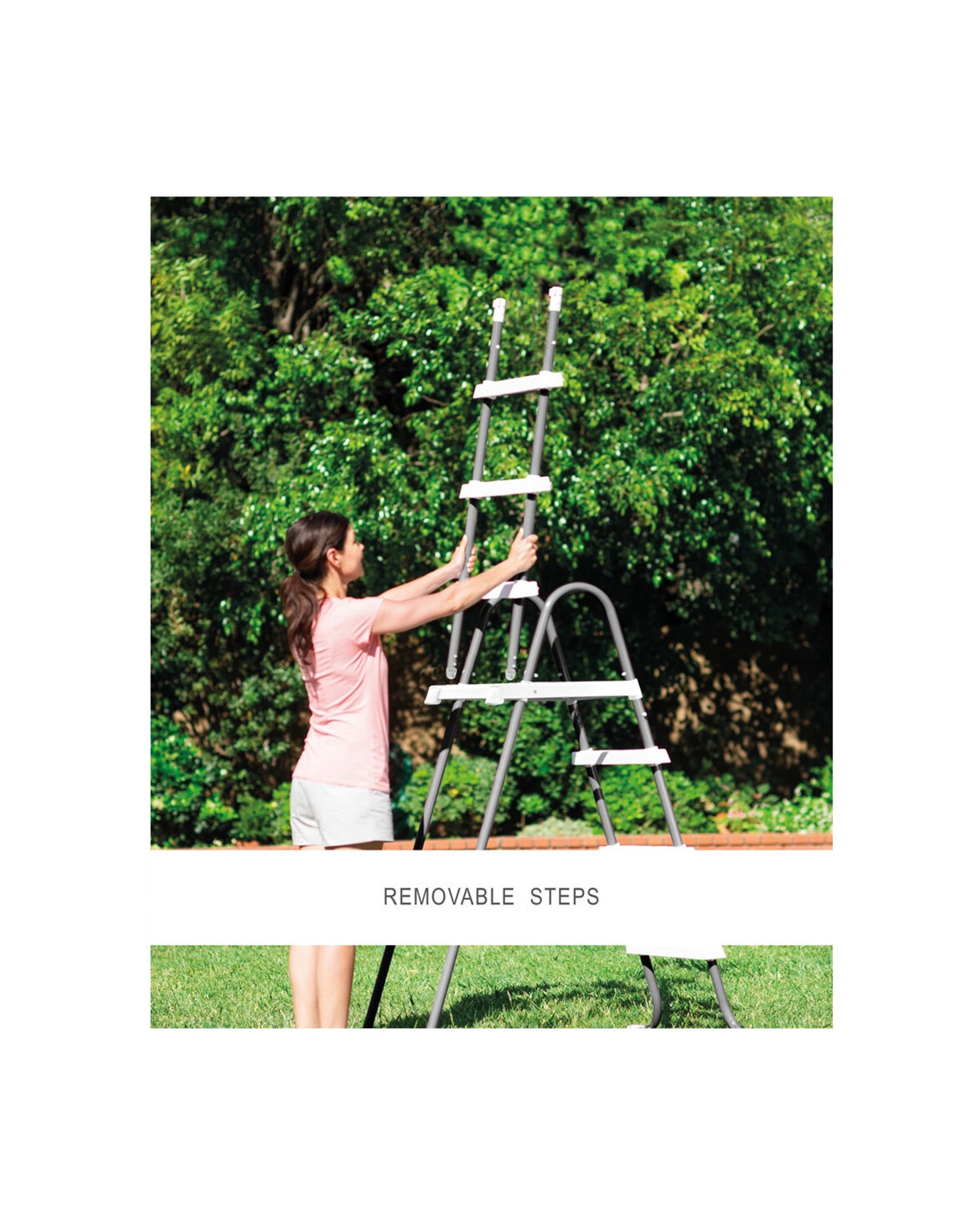 3 Intex Ladder With Removable Steps For 1.22M Pools - Multi, 3 of 4