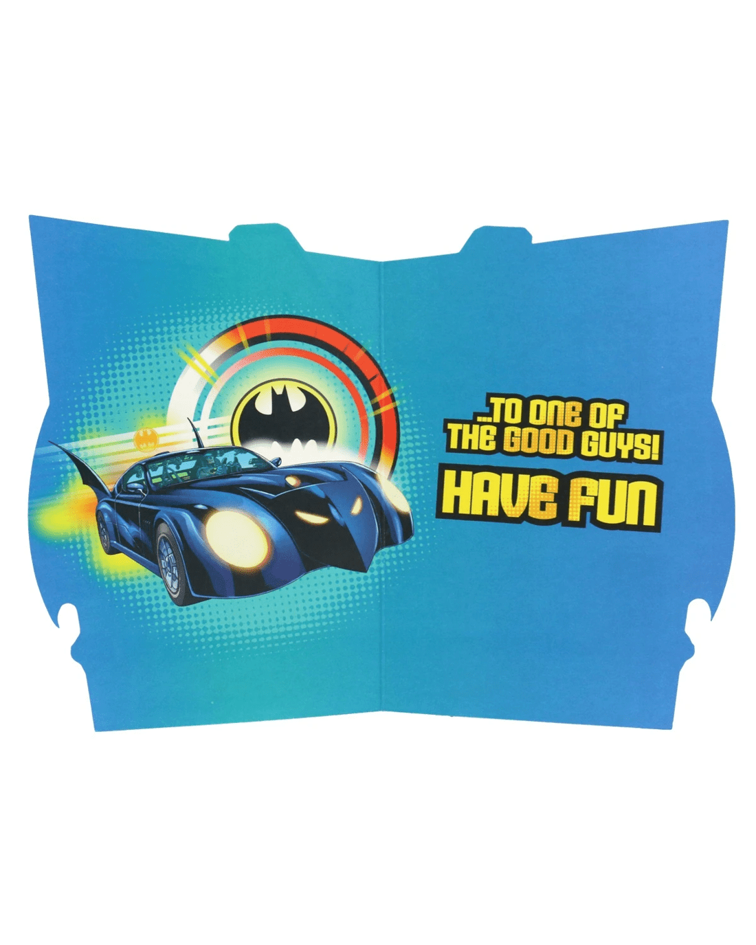 2 Connections from Hallmark DC Comics Batman 4th Birthday Card - One of the Good Guys, 2 of 3