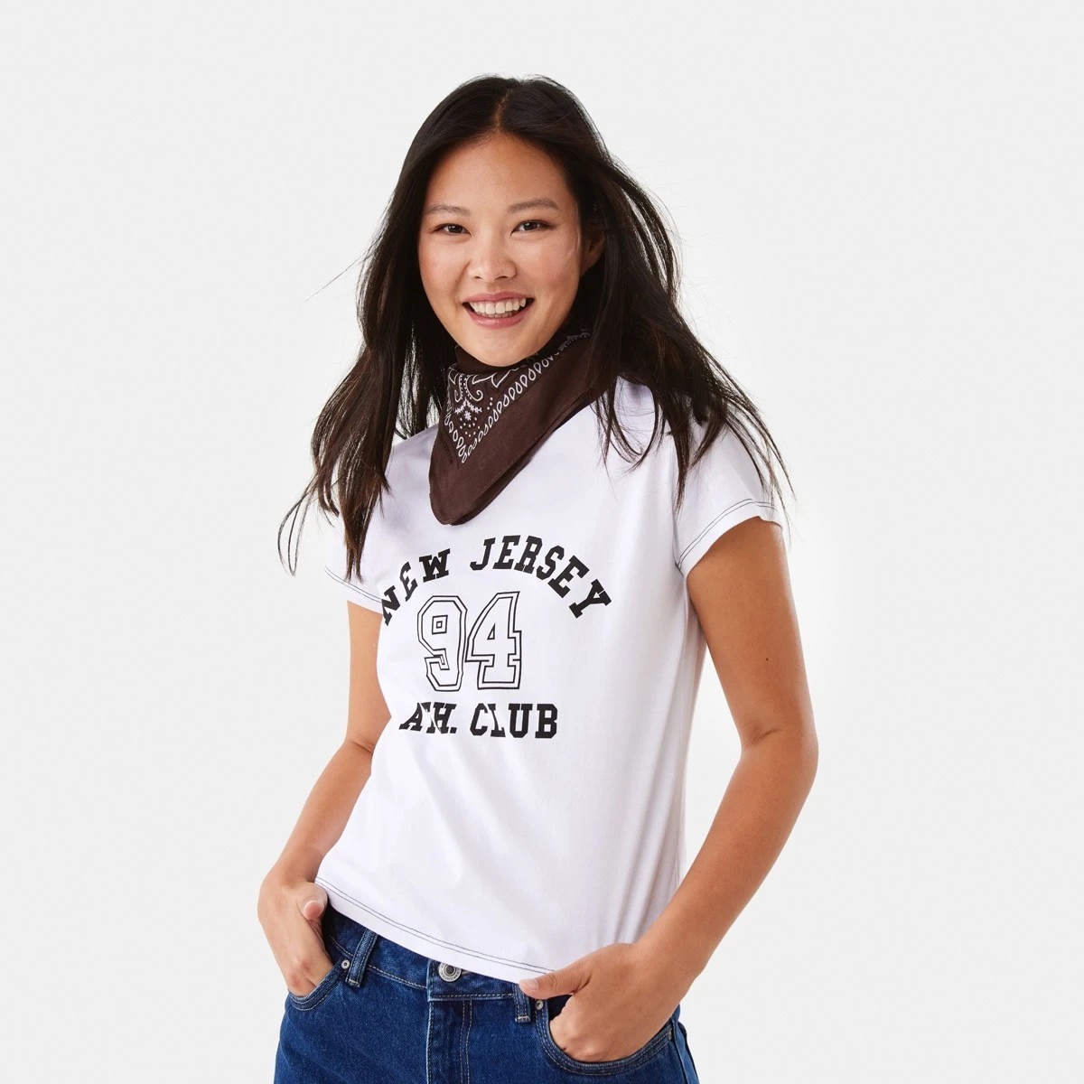 7 Paisley Hair Bandana - Brown, 7 of 10