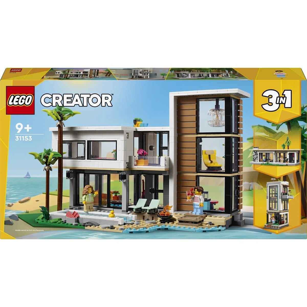 1 LEGO Creator 3-in-1 Modern House 31153, 1 of 11
