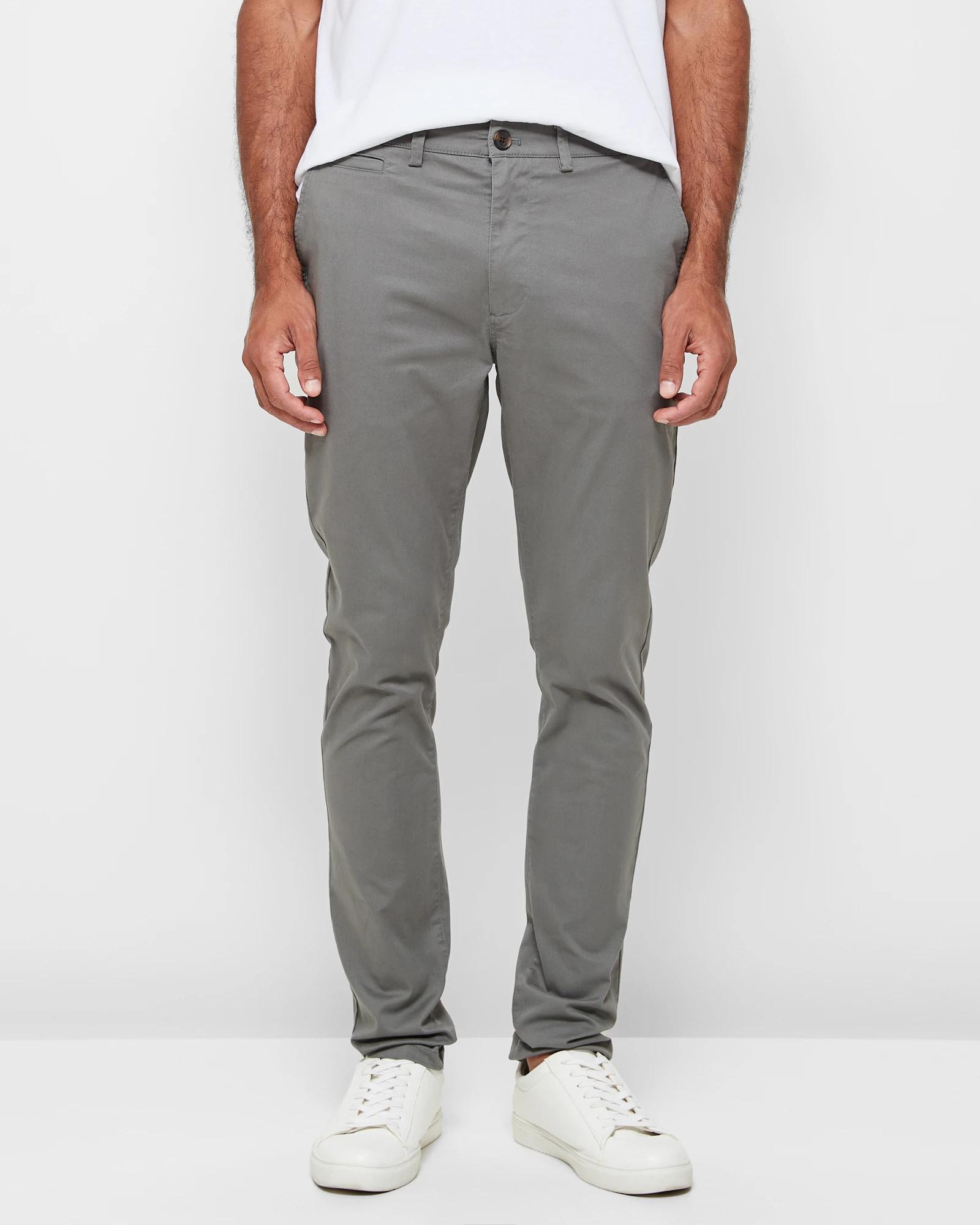 2 Target Slim Chino Pants GUNMETAL, 2 of 5