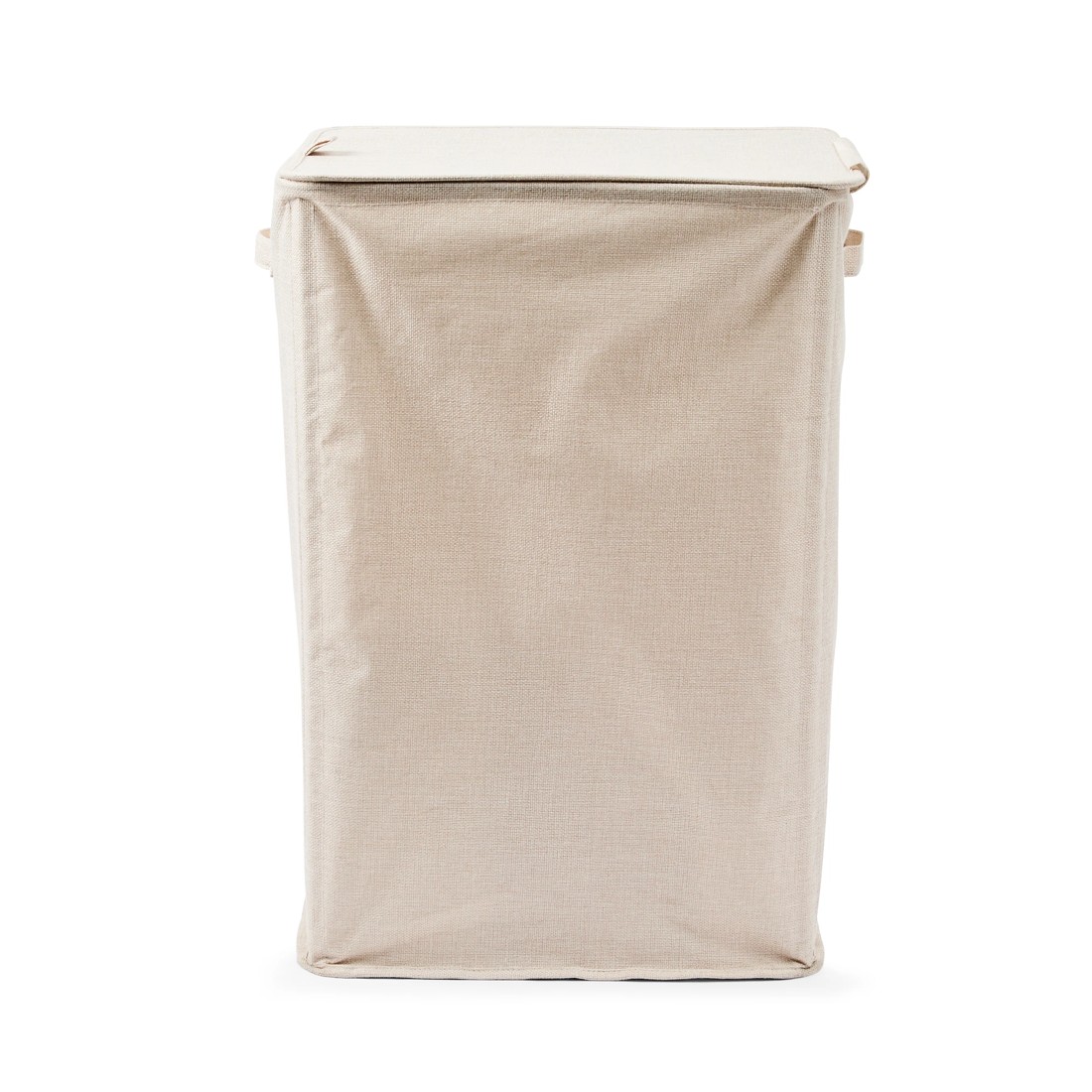 6 Linen Look Hamper with Lid, 6 of 8