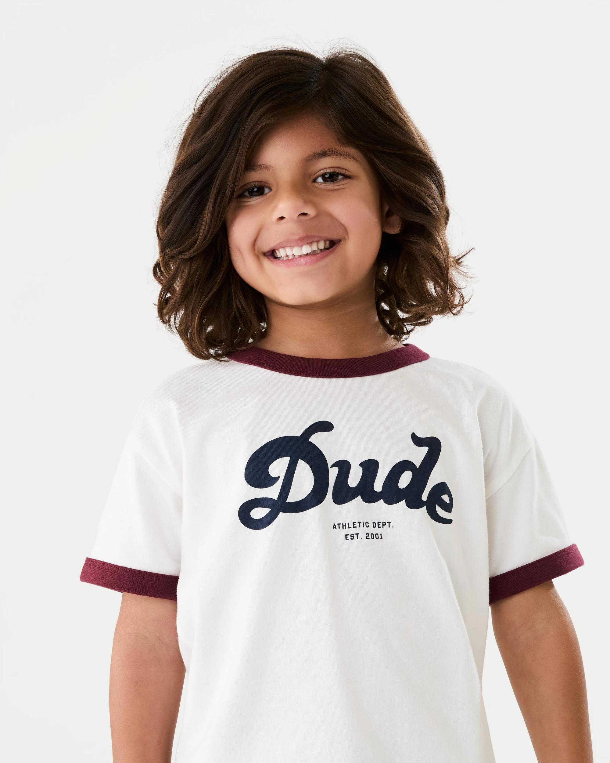 3 Chest Print T-shirt Wht Slogan, 3 of 8