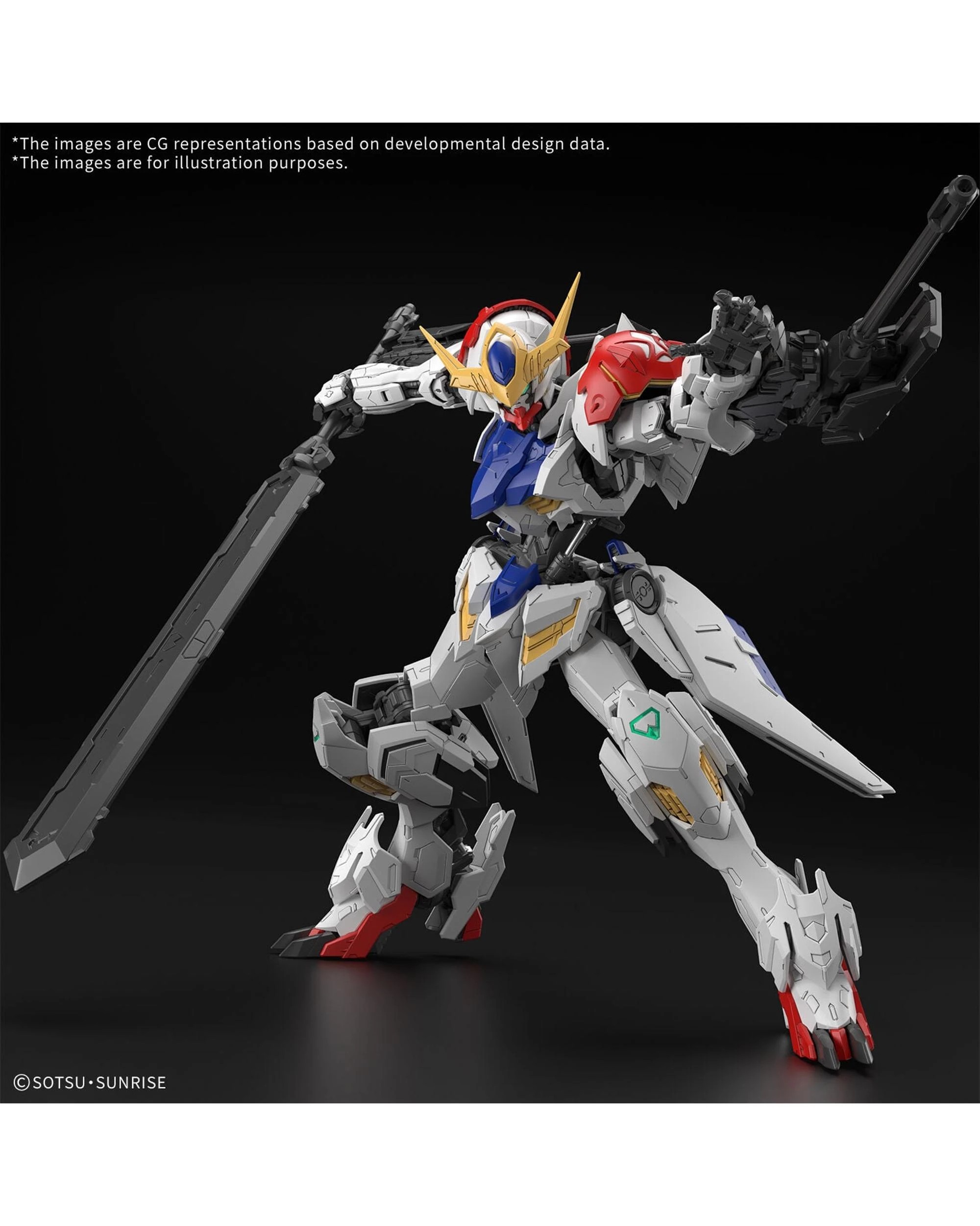2 Bandai Gundam MG Gundam Barbatos Lupus 1/100 Model Kit, 2 of 4