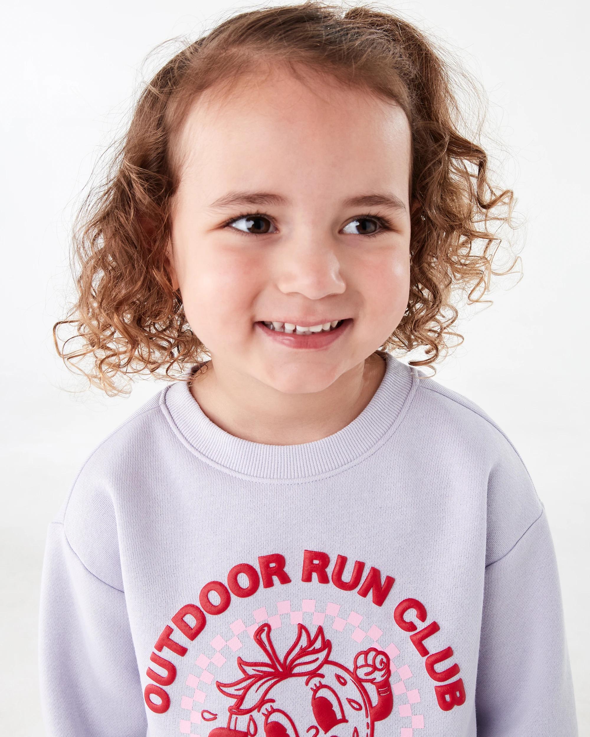 3 Print Crew Sweater Prl Berry, 3 of 8