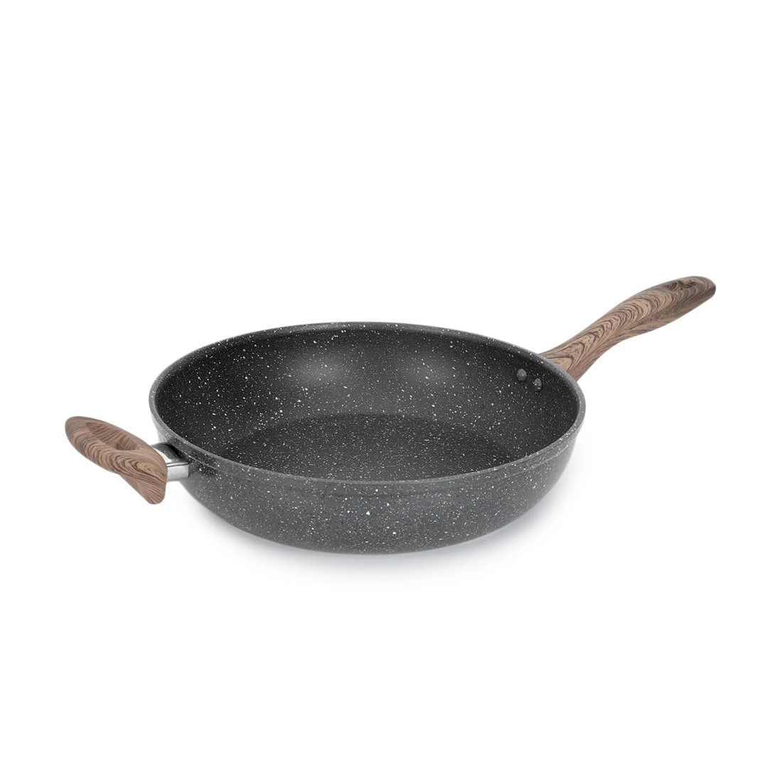 3 30cm Wood Look Non-Stick Saute Pan, 3 of 7