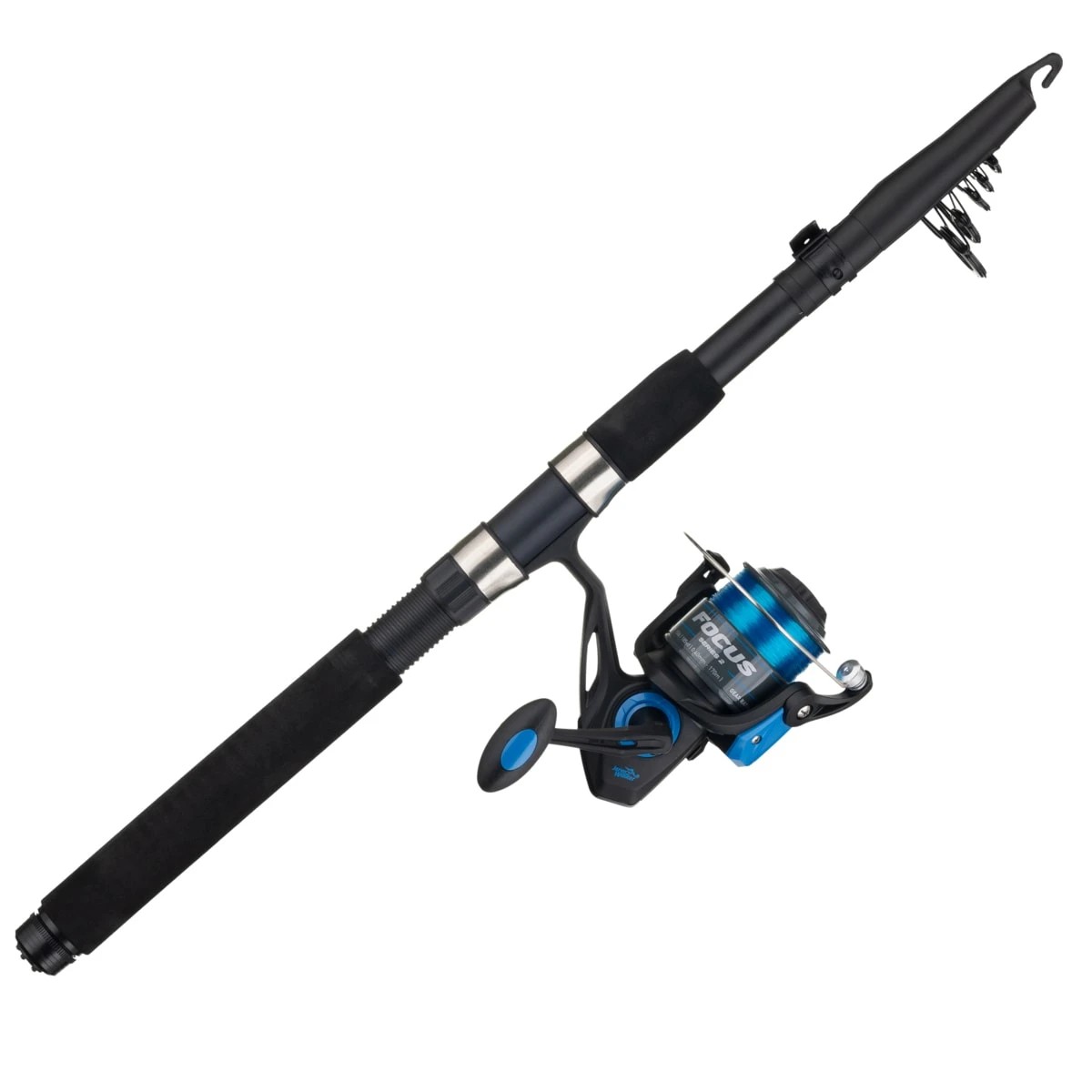 5 Jarvis Walker Focus Series 2 Surf Telescopic Combo - 10ft., Black, 5 of 5