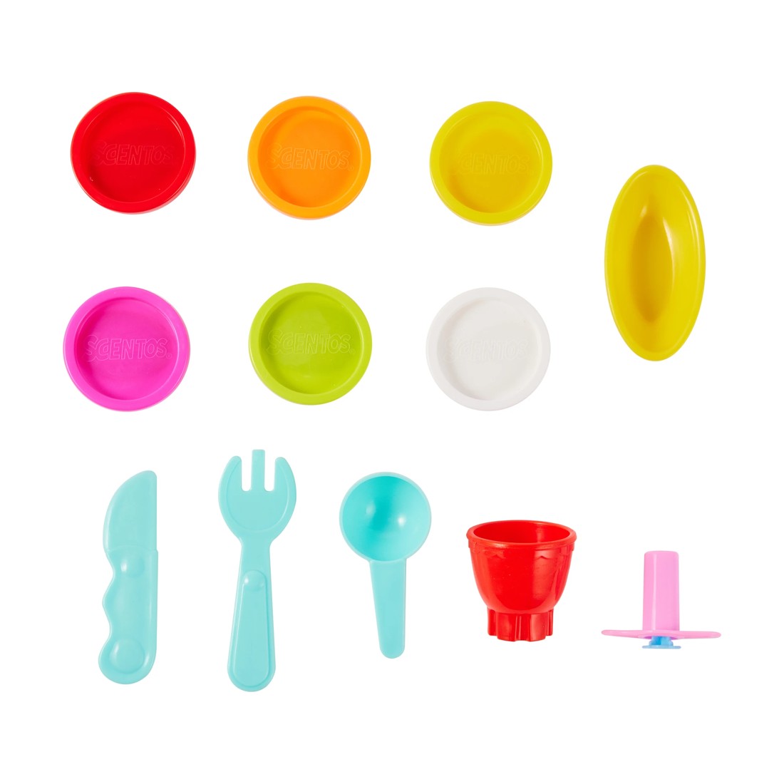 2 12 Piece Scentos Scented Dough Dining Out Set - Ice Cream and Cakes, 2 of 4