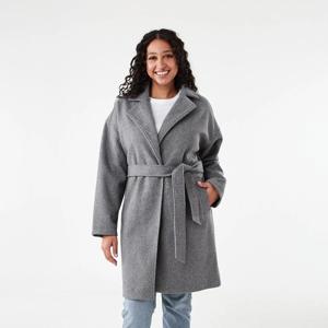 Oversized Coat with Belt
