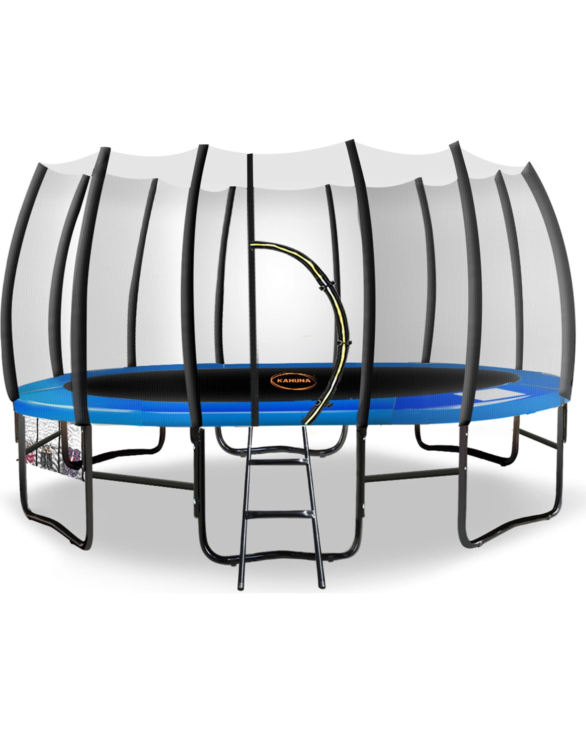 1 Kahuna Twister 14ft Springless Trampoline - Blue, 1 of 10