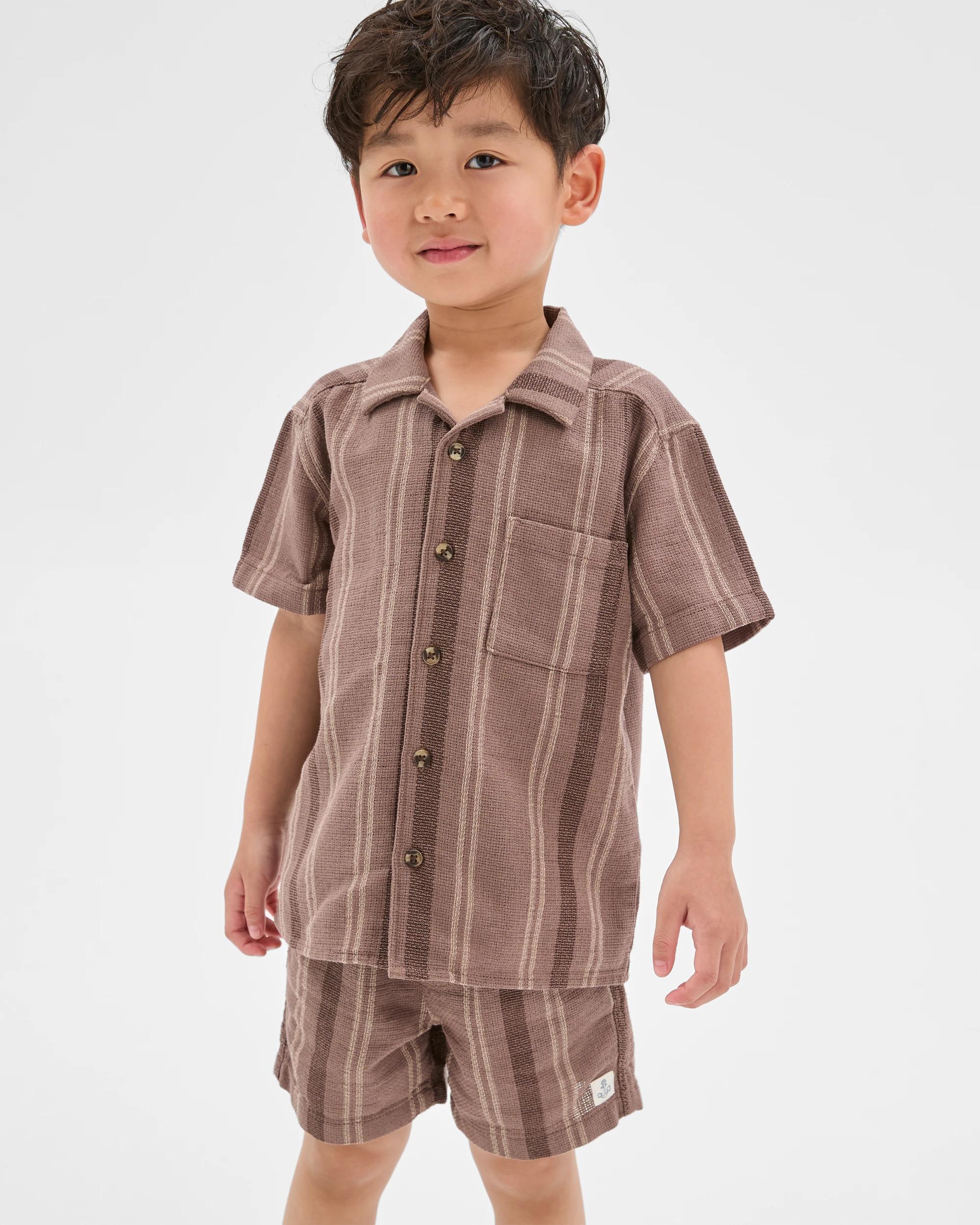 1 Target Kids Shirt and Shorts 2 Piece Set RUST, 1 of 7