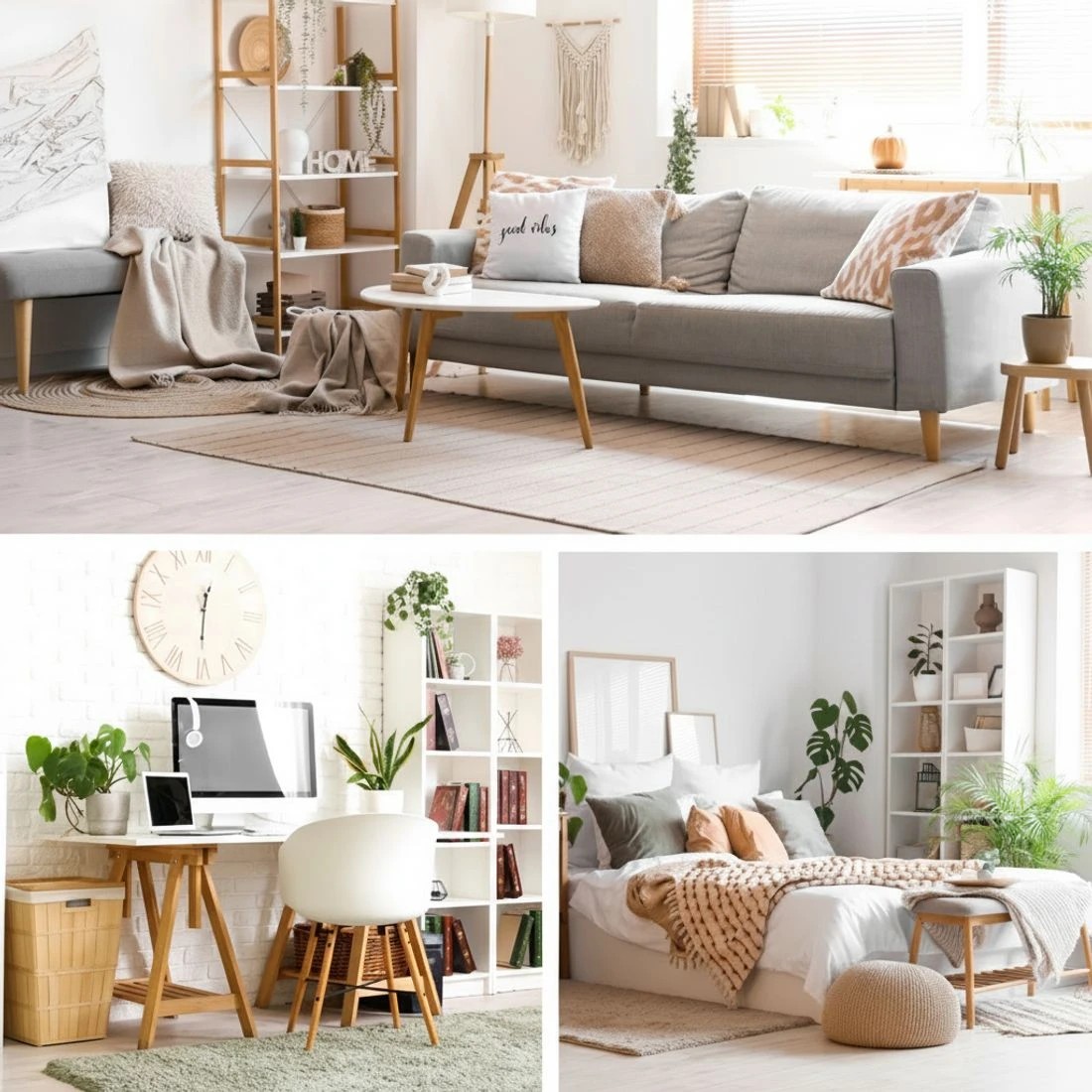 7 Artiss Bedside Table 1 Drawer 1 Shelf Nightstand Pine - Natural, 7 of 8