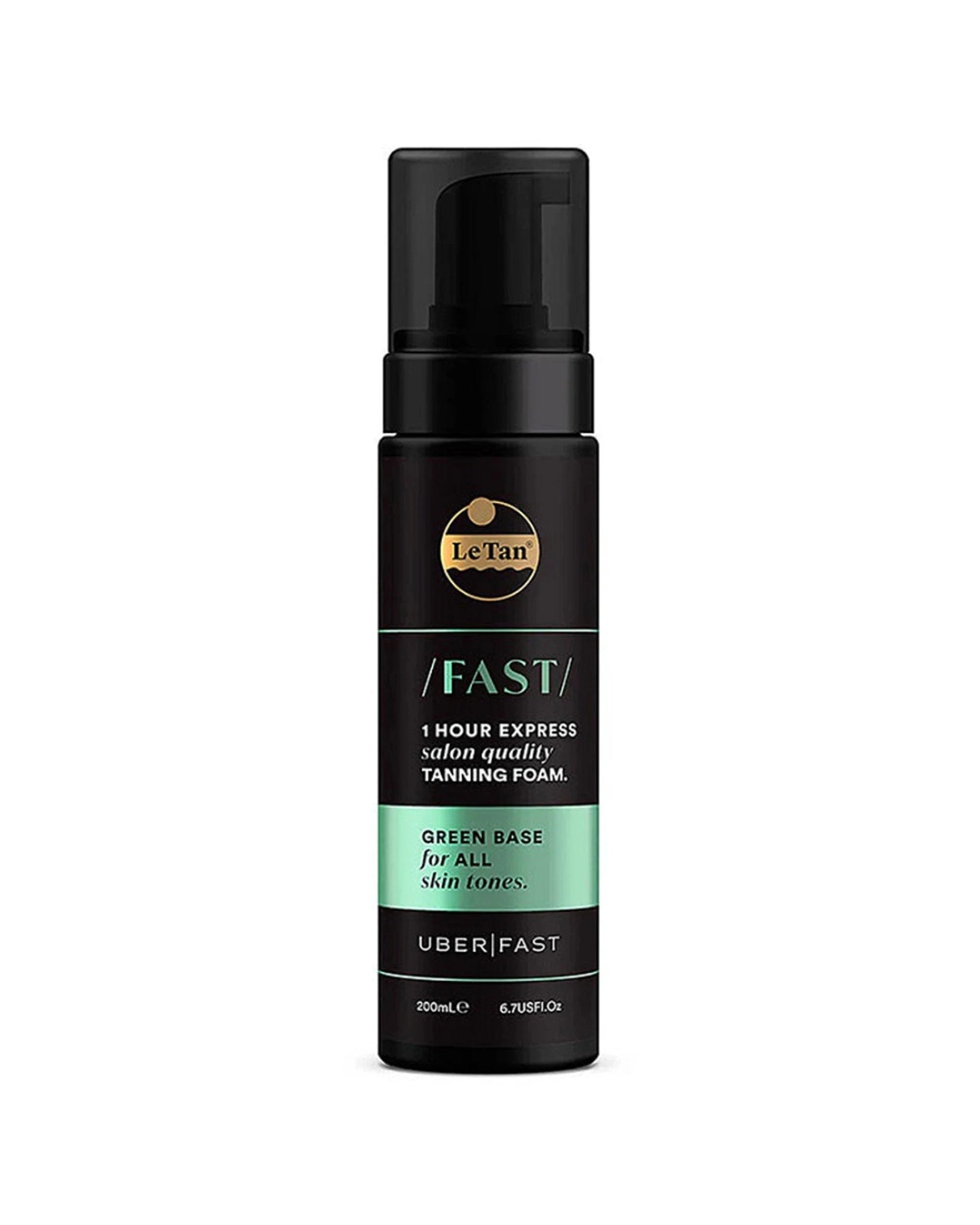 1 Le Tan Gold Fast Green Base Tanning Foam 200ml - Green, 1 of 1