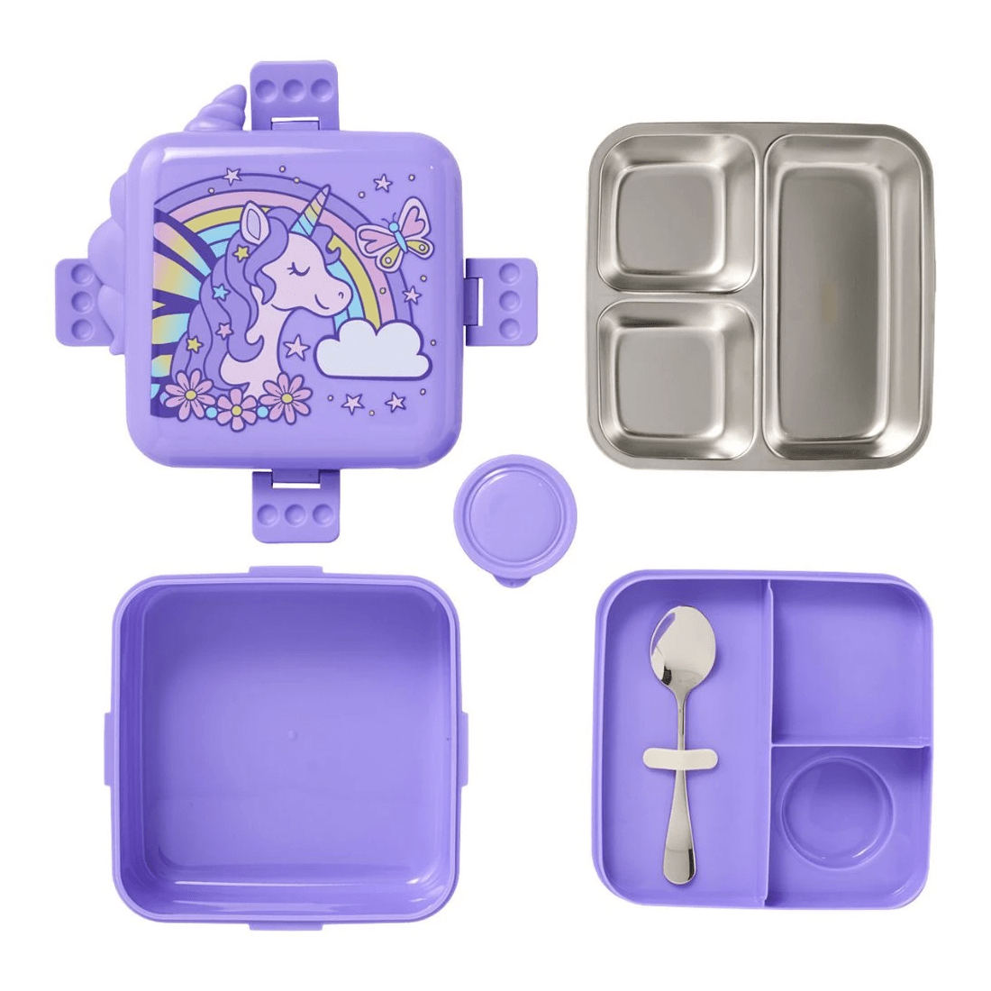 4 Studymate Bento Box Magical Unicorn, 4 of 4