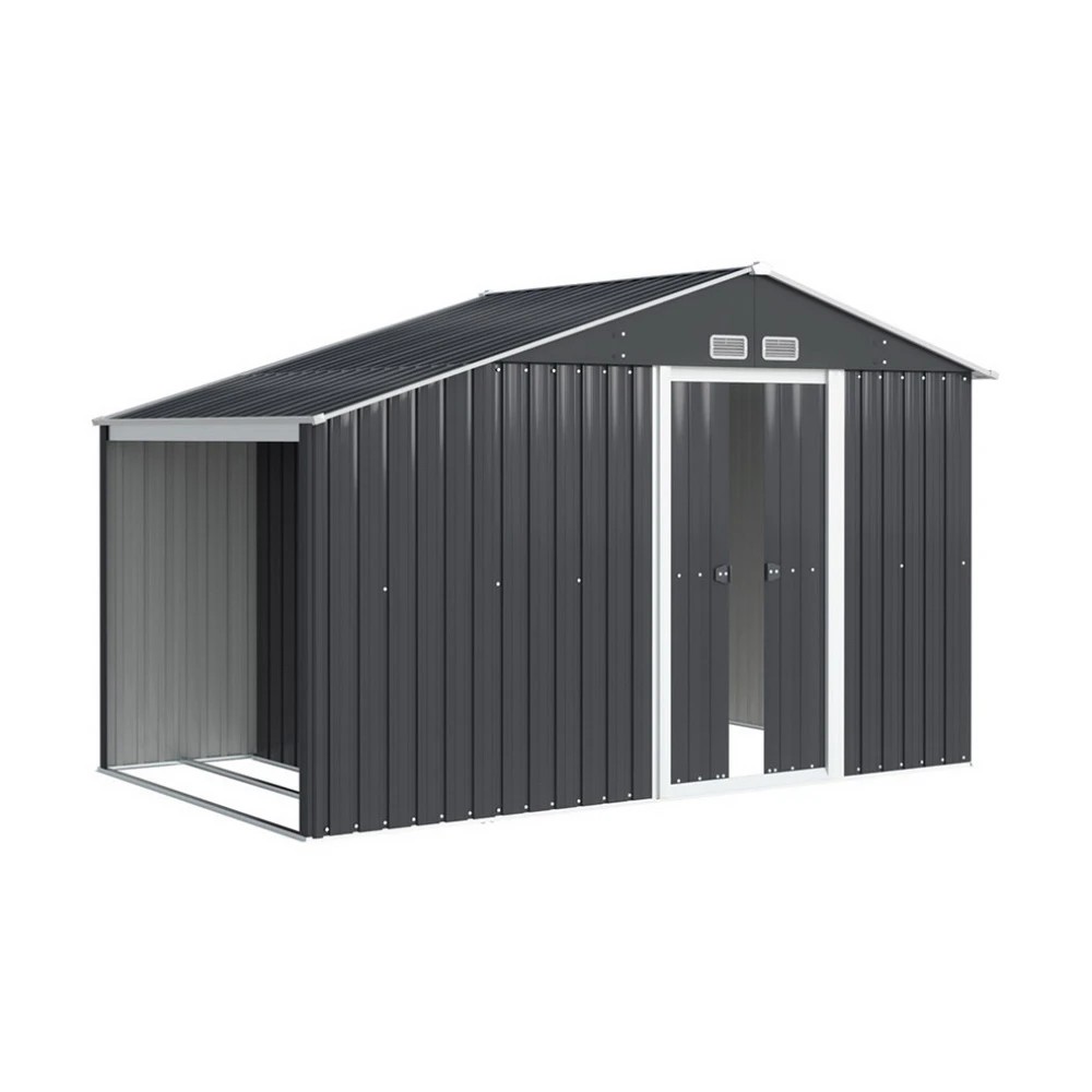 1 Giantz Garden Shed 3.22x1.96M Outdoor Storage Tool Workshop House - Grey, 1 of 1