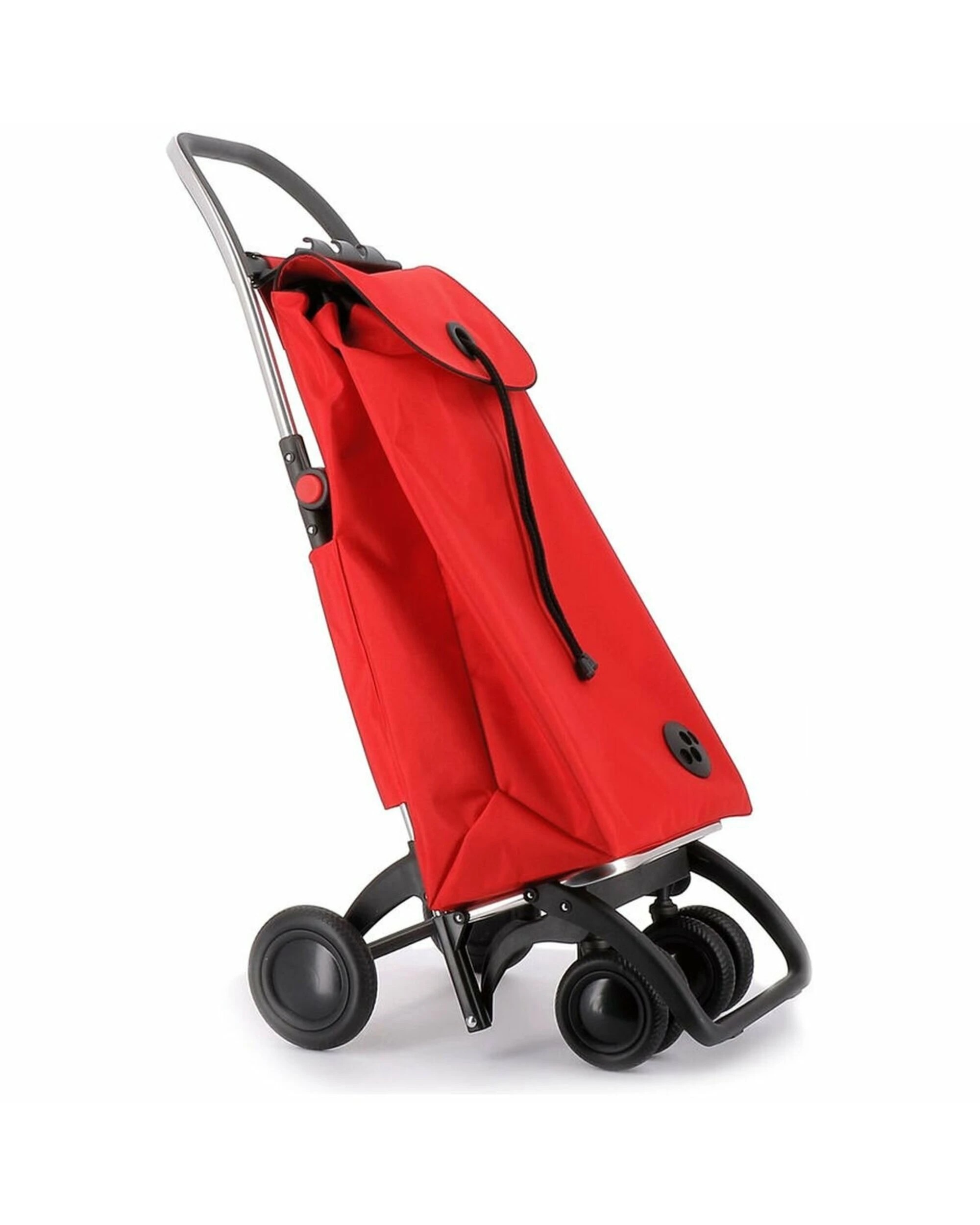 5 Rolser IMax MF 4 Wheel 2 Swivelling Trolley Red, 5 of 5