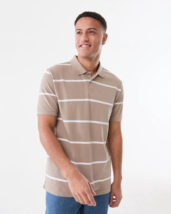 Stripe Polo Shirt