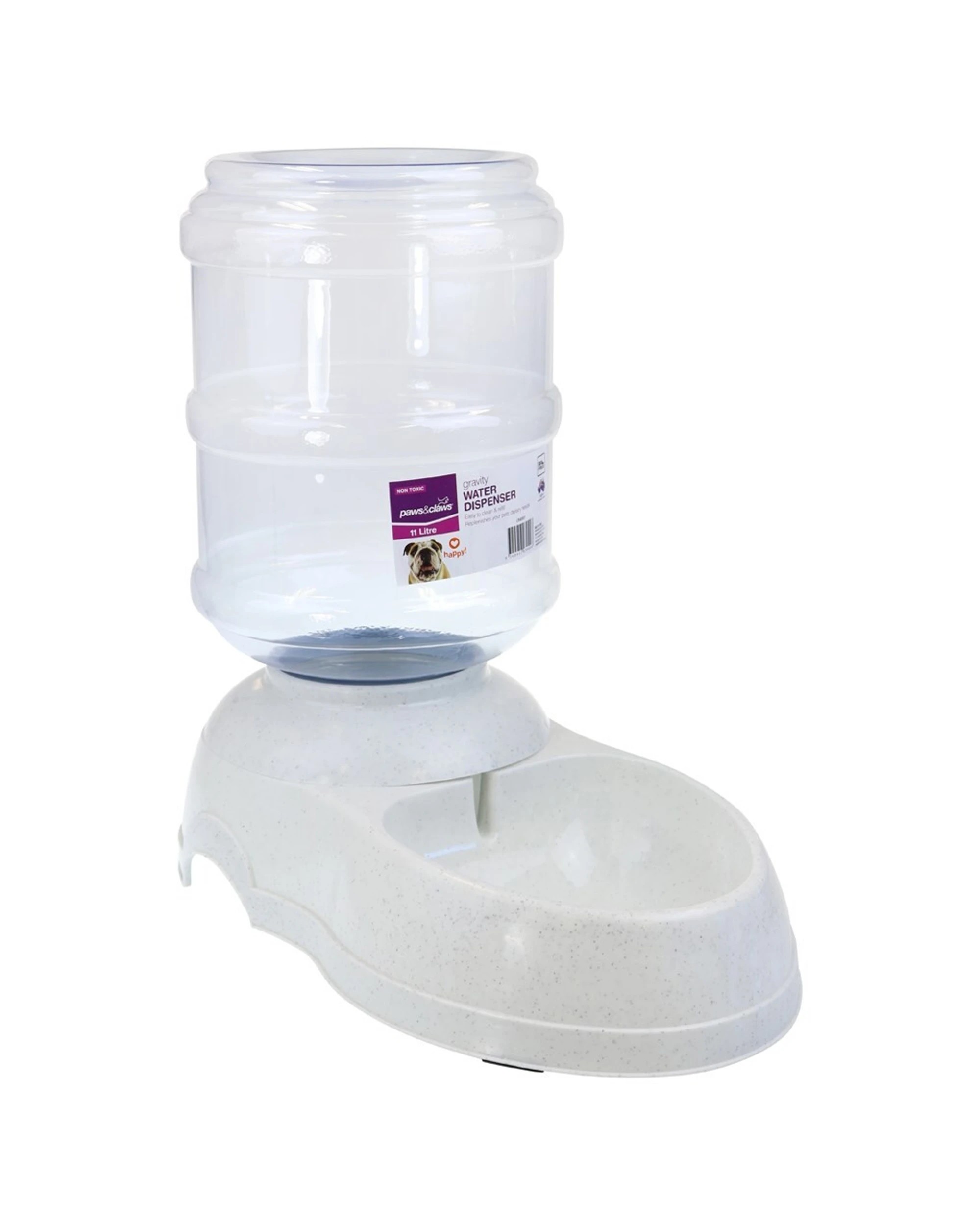 2 Paws And Claws 11 Litre Pet Water Dispenser 46cm Size Automatic Refill White
 - White, 2 of 4