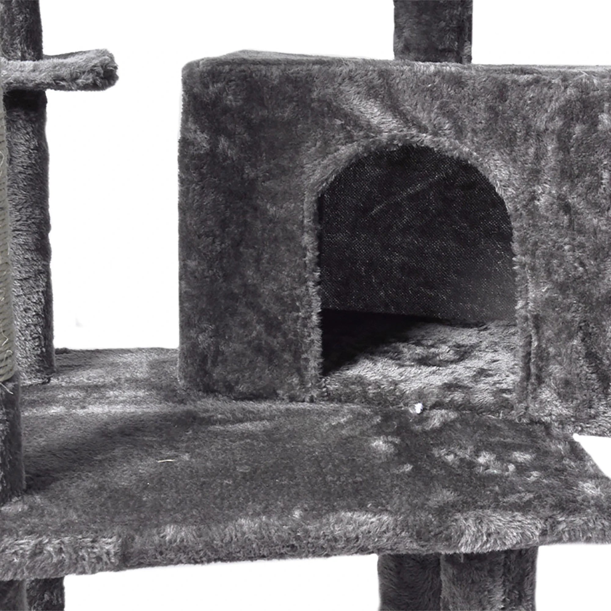 4 Pawz 130cm Cat Tree - Grey, 4 of 6