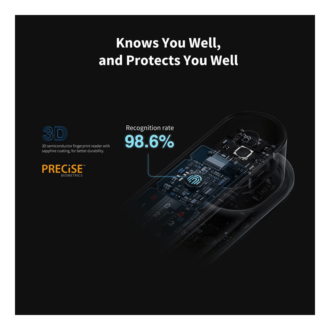 5 Aqara Smart Door Lock D100, 5 of 6