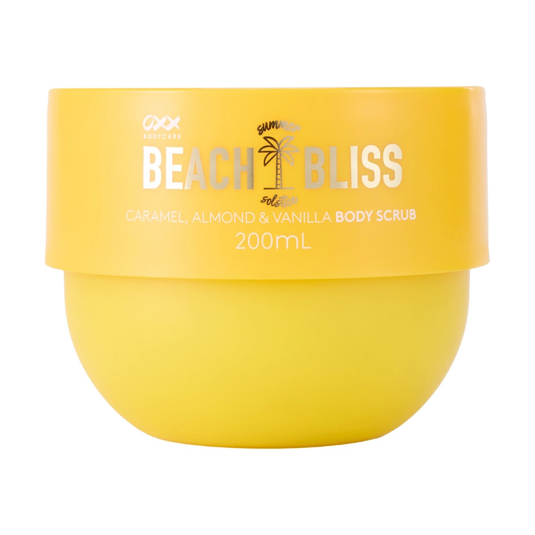 1 OXX Bodycare Beach Bliss Summer Solstice Body Scrub 200ml - Caramel, Almond and Vanilla Scent, 1 of 6